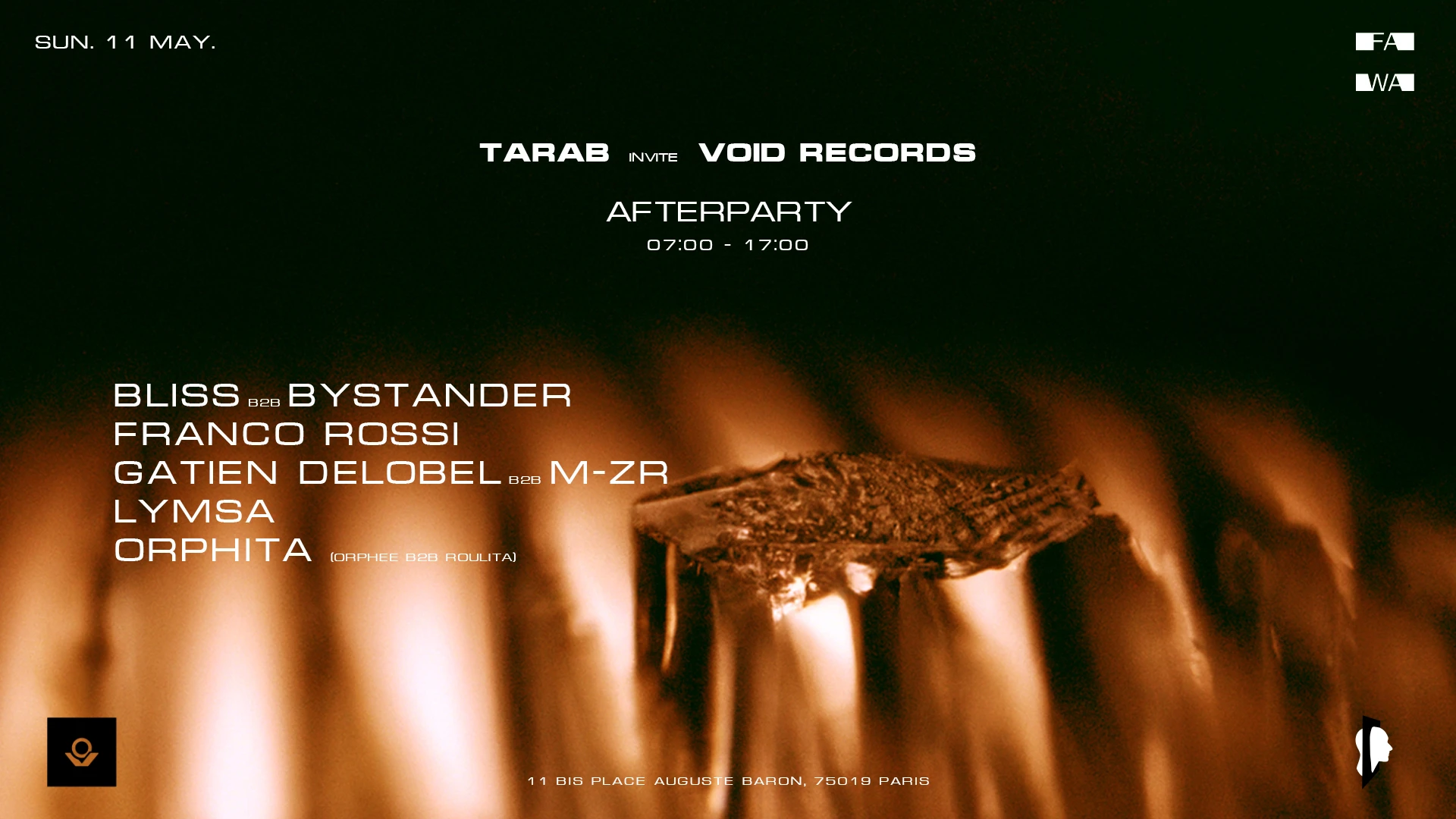 Tarab Invite Void Records @Fawa