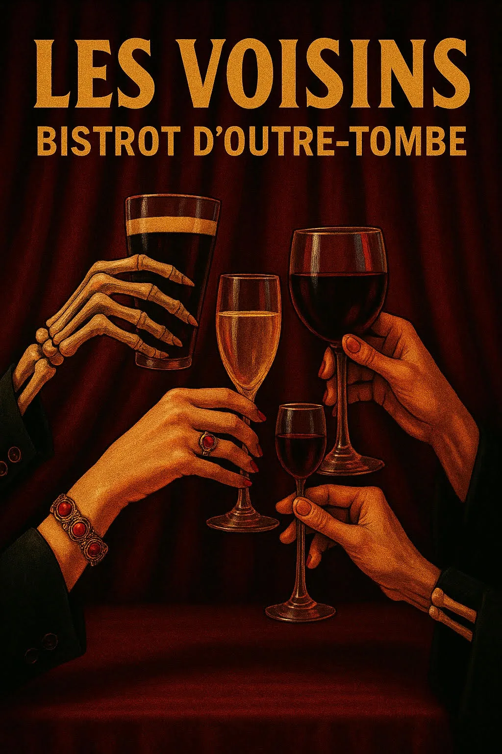 Les Voisins, Cabaret Des Déterrés Du Père Lachaise Sam 1 Nov