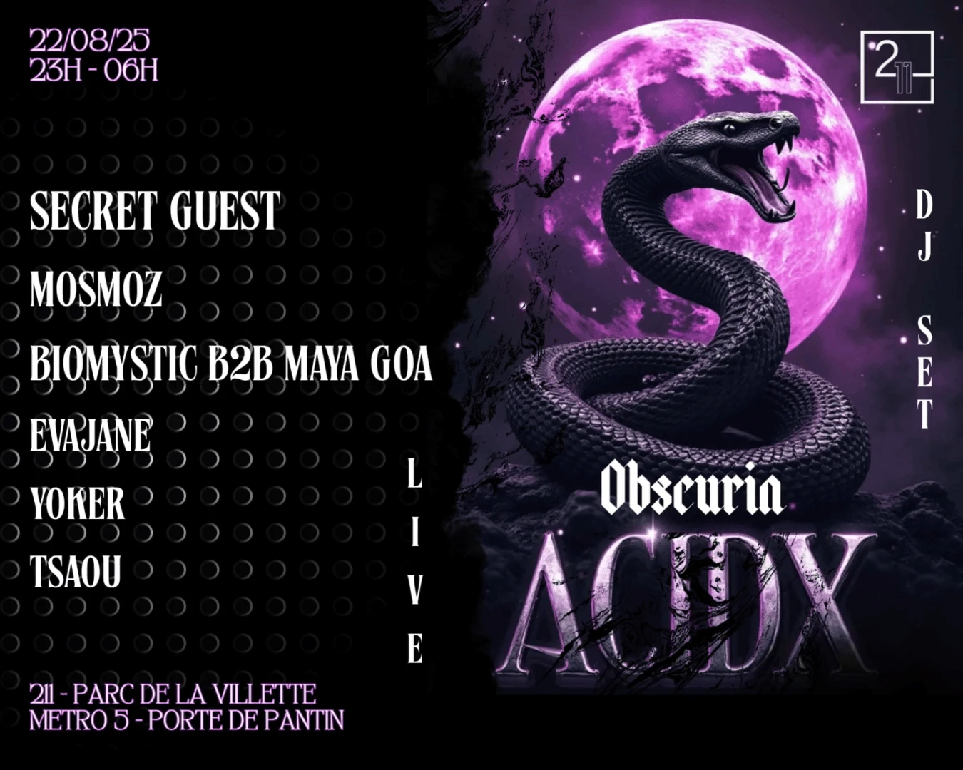 Acidx - Obscuria W/ Ekinokx, Mosmoz, Biomystic...