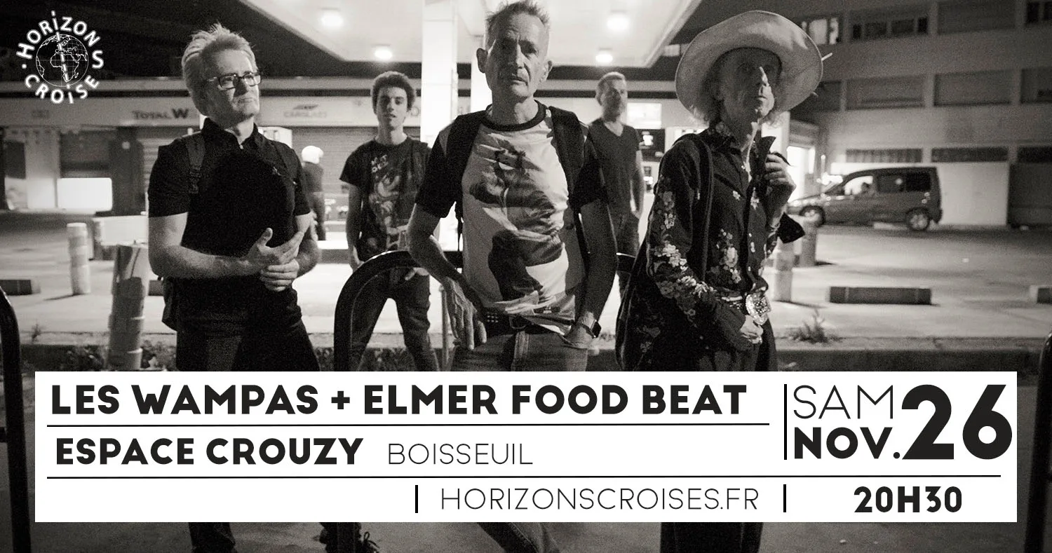 Les Wampas + Elmer Food Beat // Espace Du Crouzy, Boisseuil