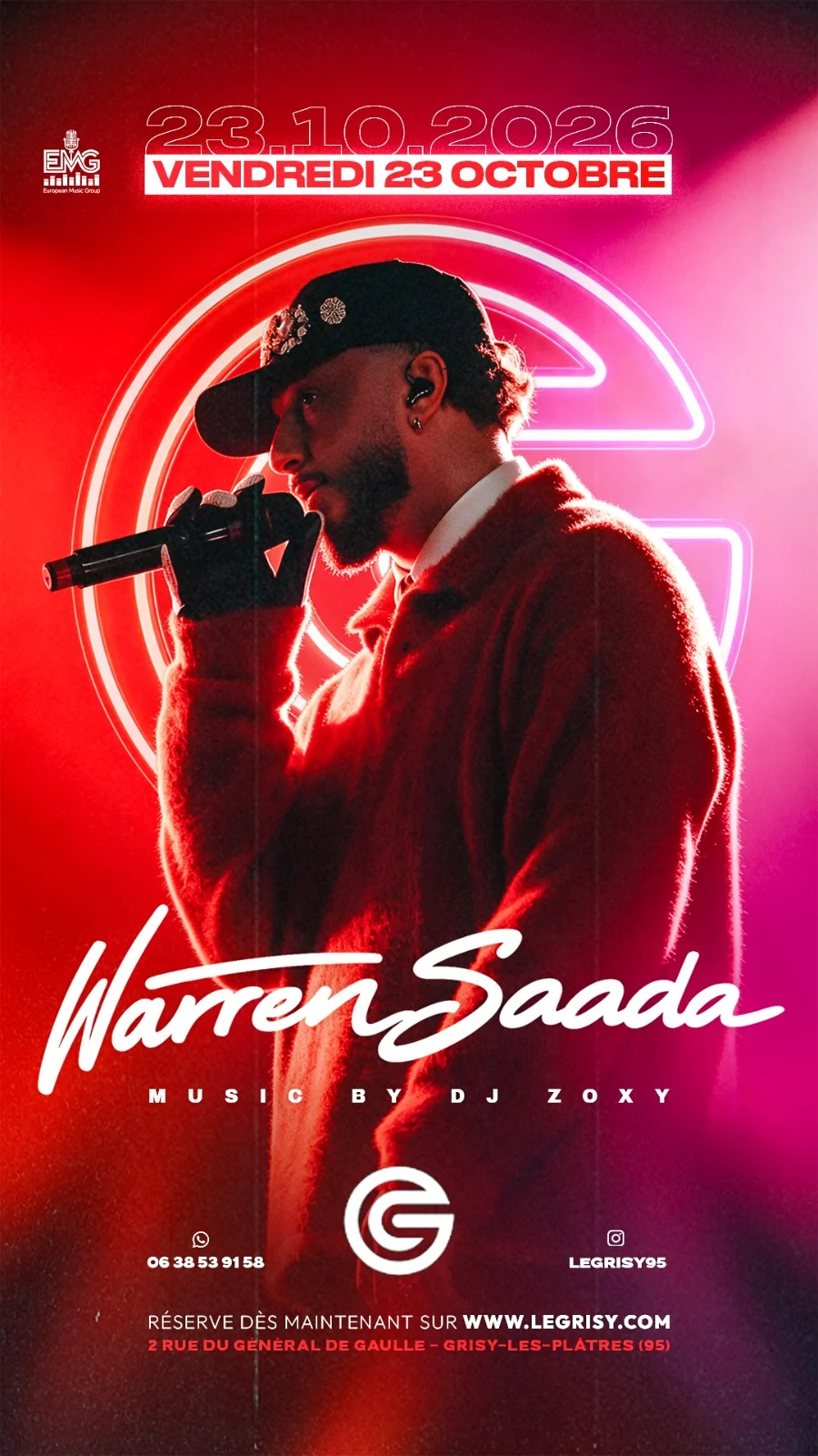 Warren Saada-Club Grisy