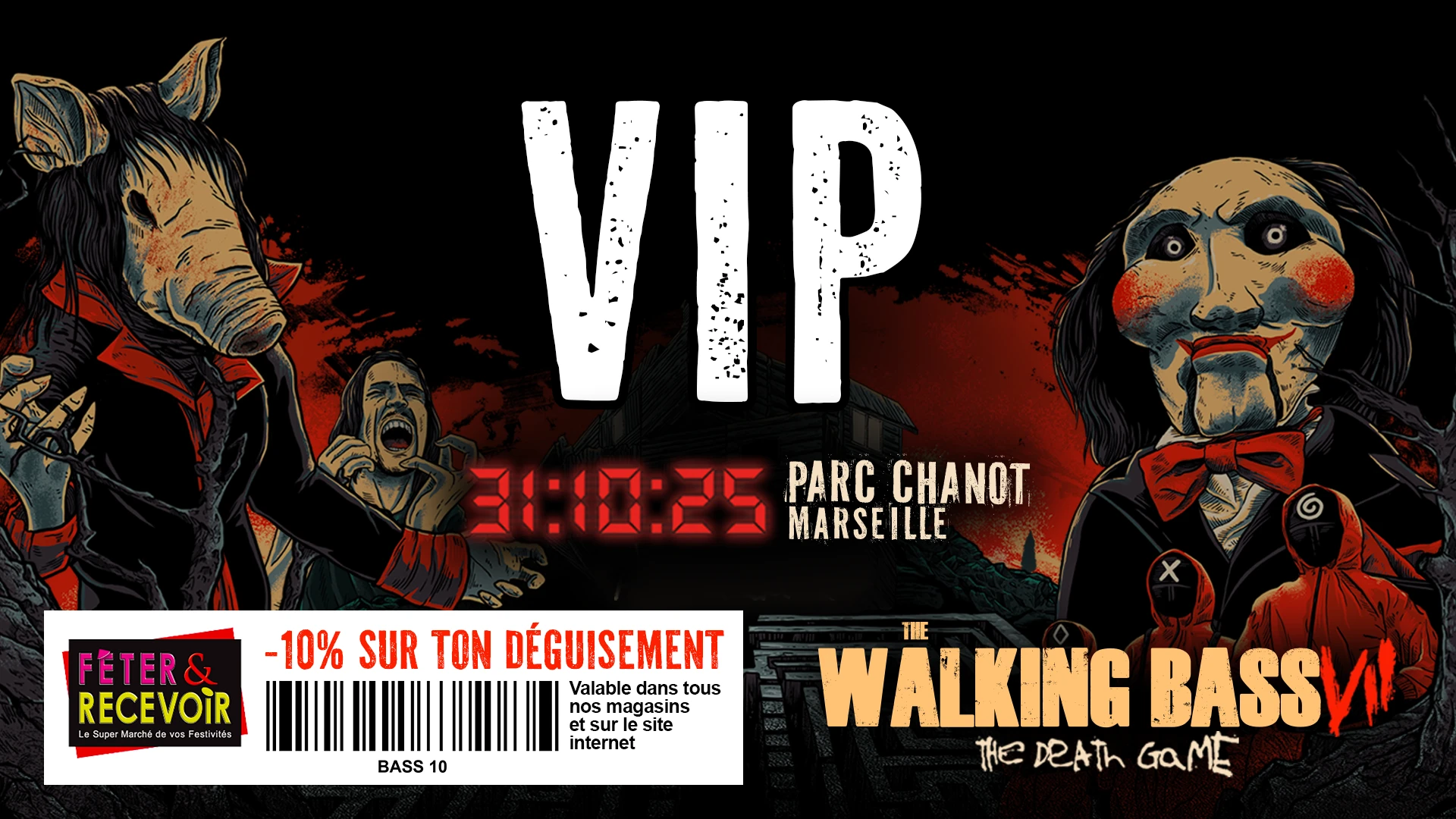 The Walking Bass Festival - Vip - Parc Chanot