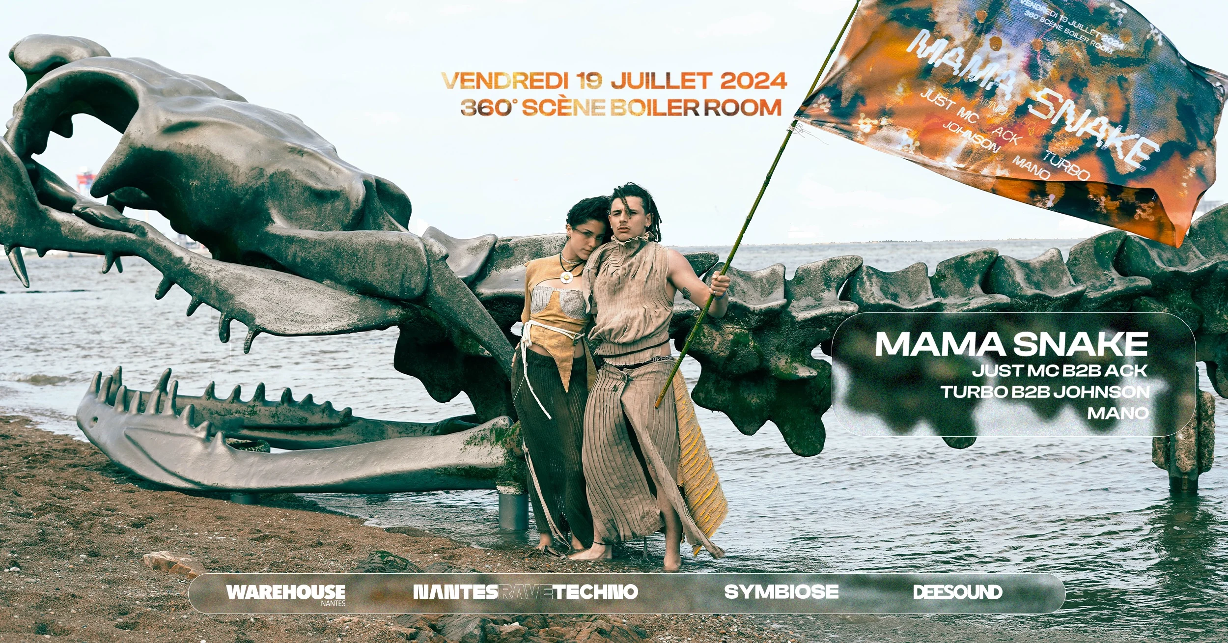 Nrt X Symbiose & Deesound W/ Mama Snake - Warehouse Nantes