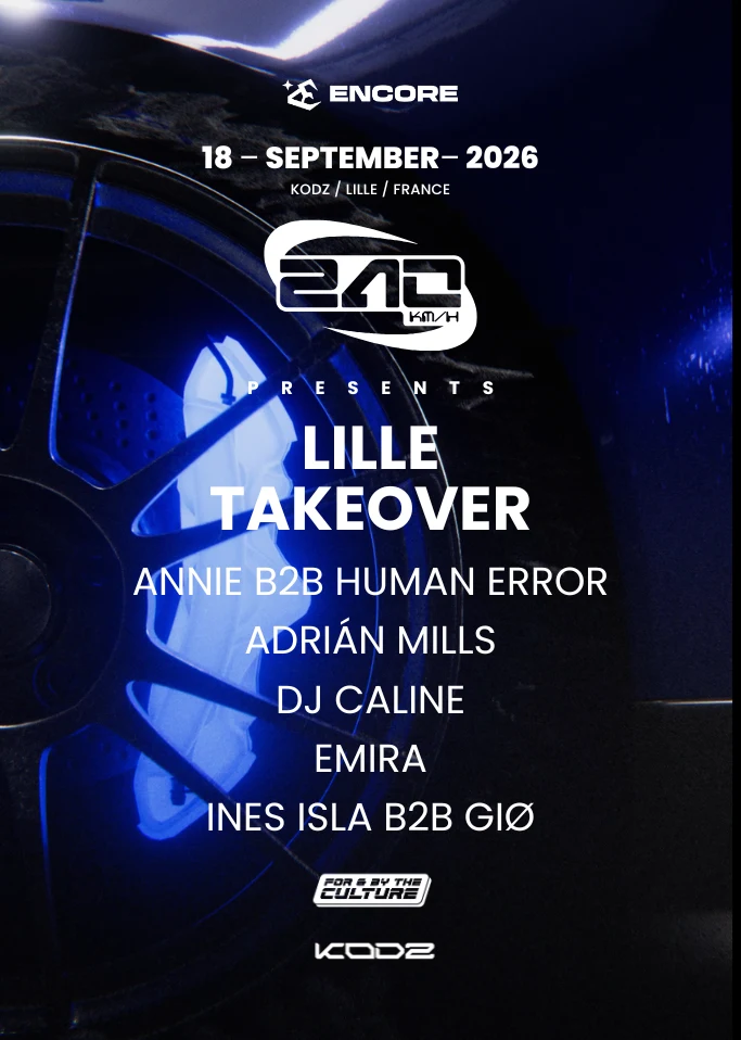 Kodz X 240km/H : Adrián Mills, Giø, Human Error, Dj Caline..
