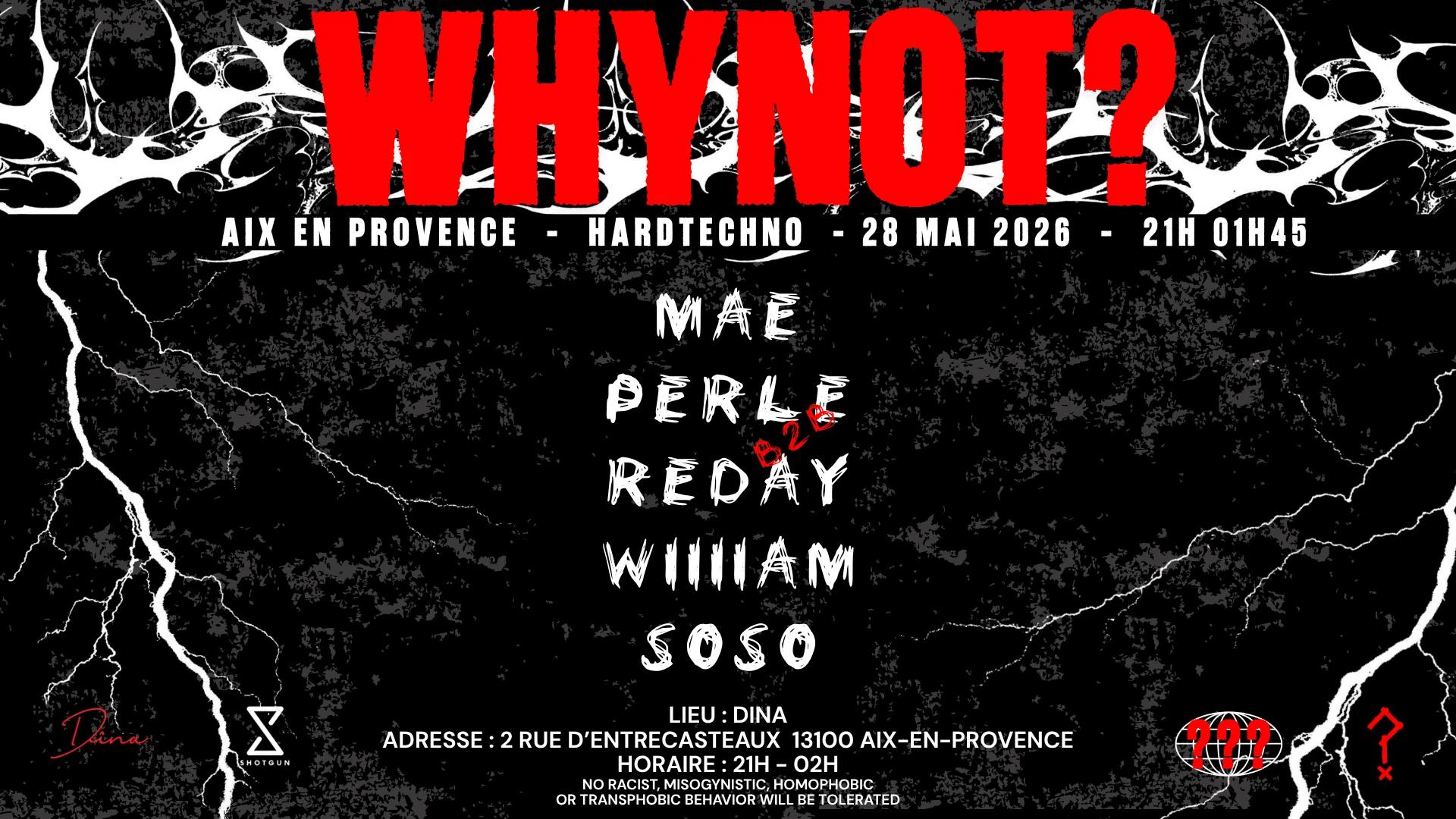 Whynot? : Mae - Reday - Perle - William - Soso