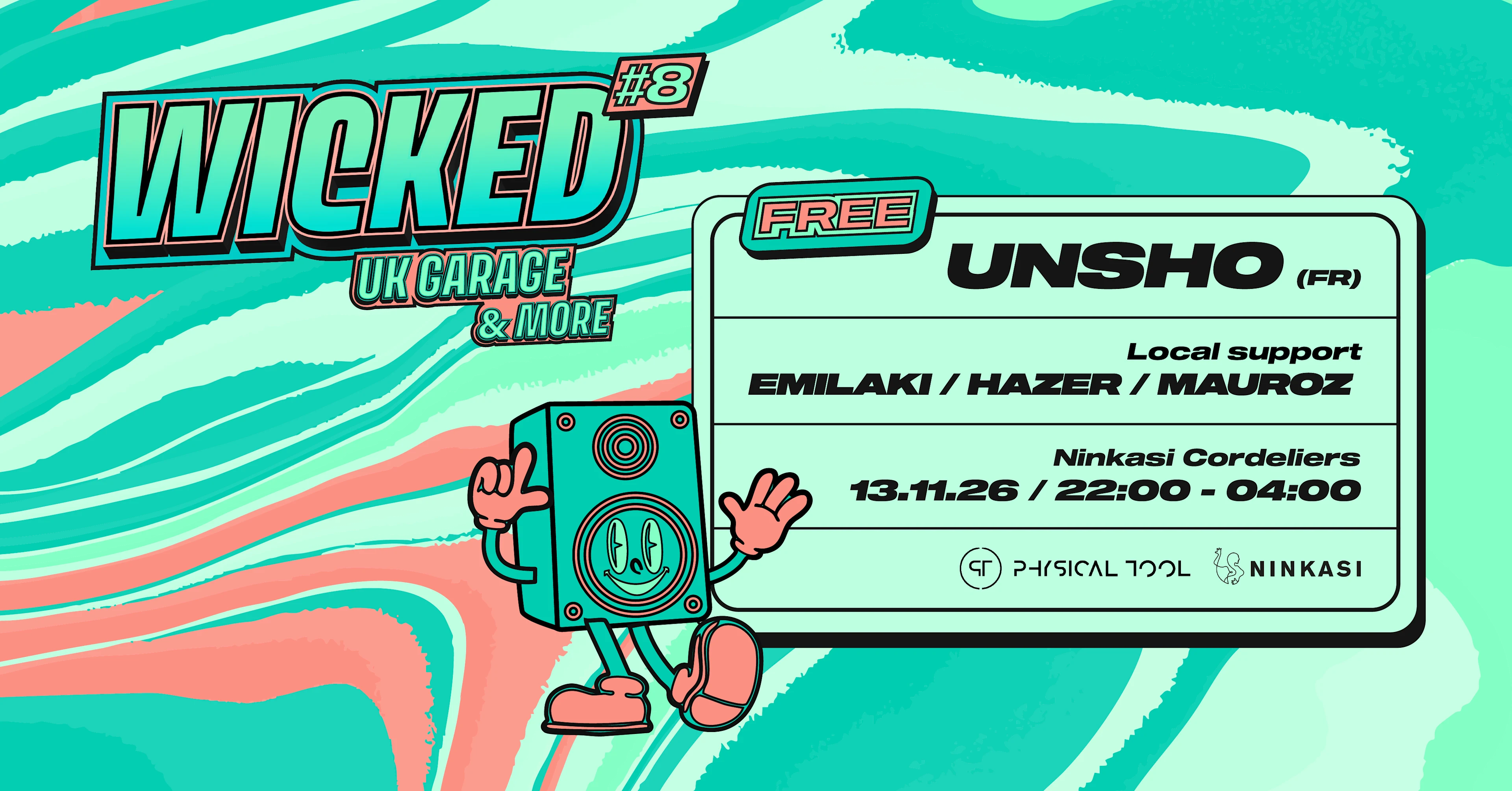 Wicked #8 - Unsho (Fr) [Uk Garage Night & More]