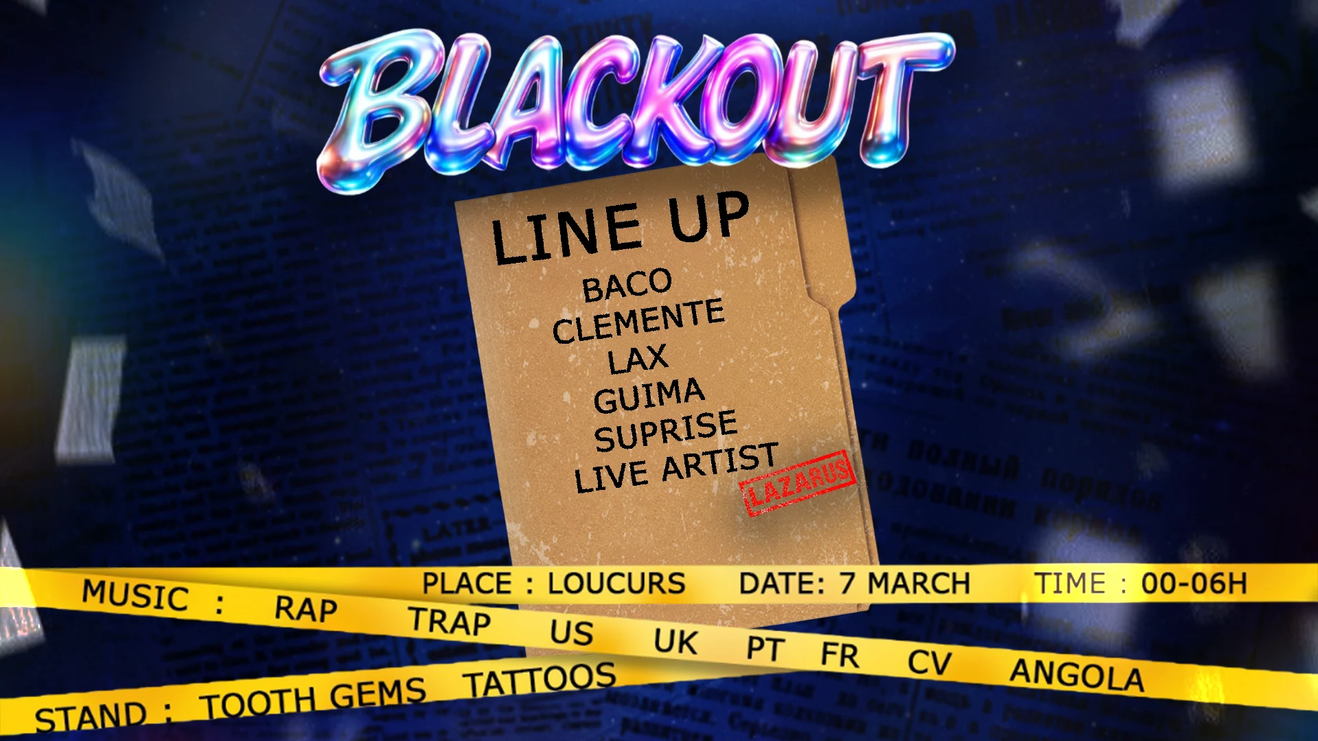 Blackout Cops Vs Opps  By Lzrs
