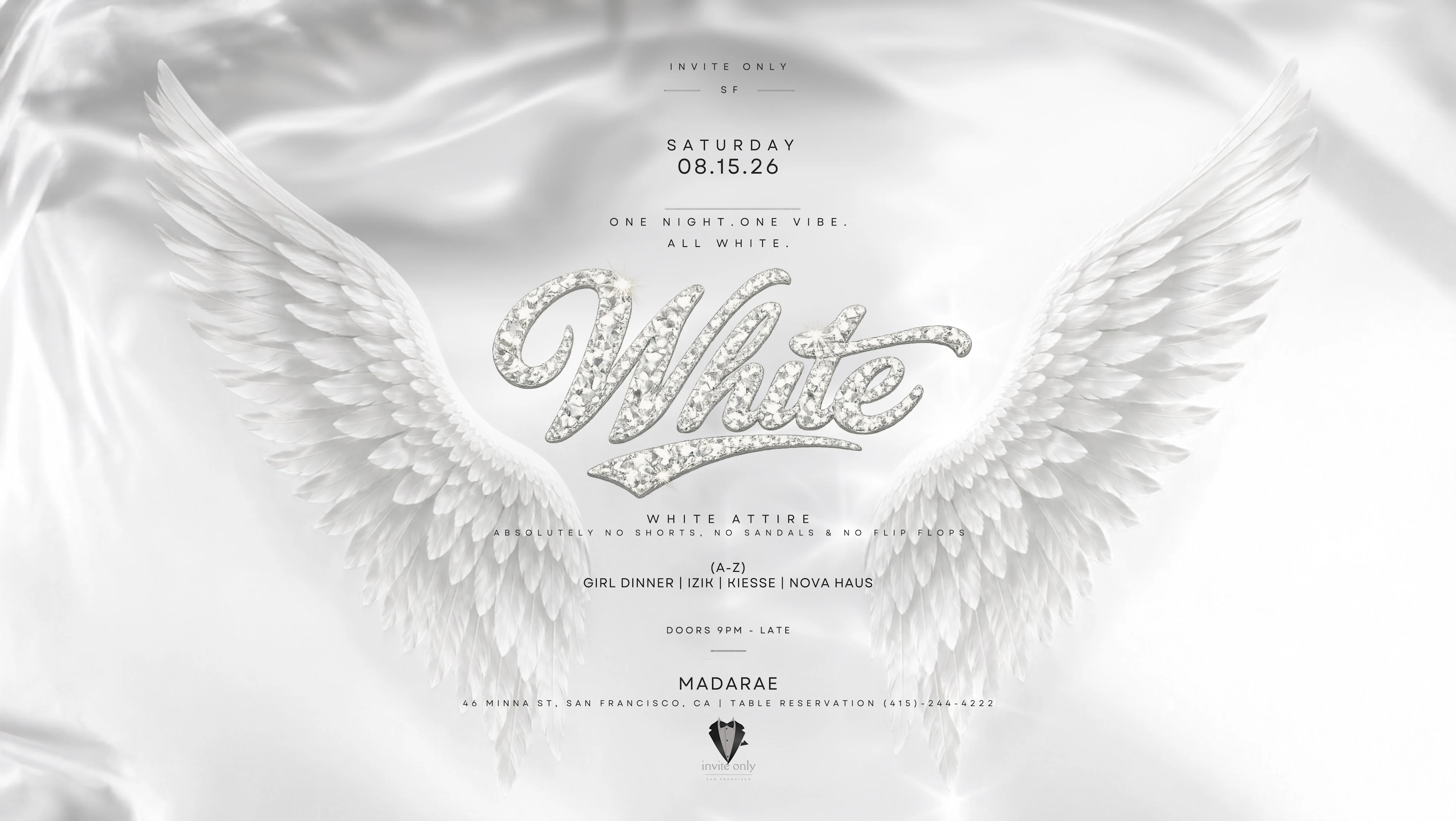 White Party | San Francisco | Afro House & Indie Dance