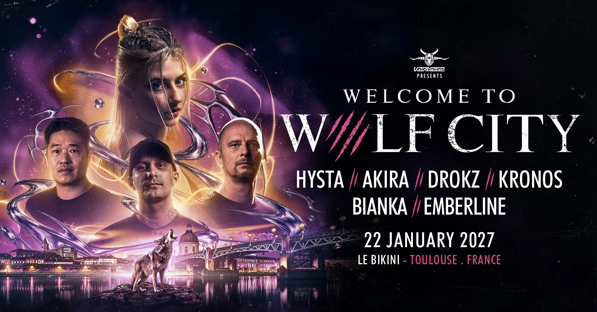 Wolf City By Hysta : Toulouse Edition