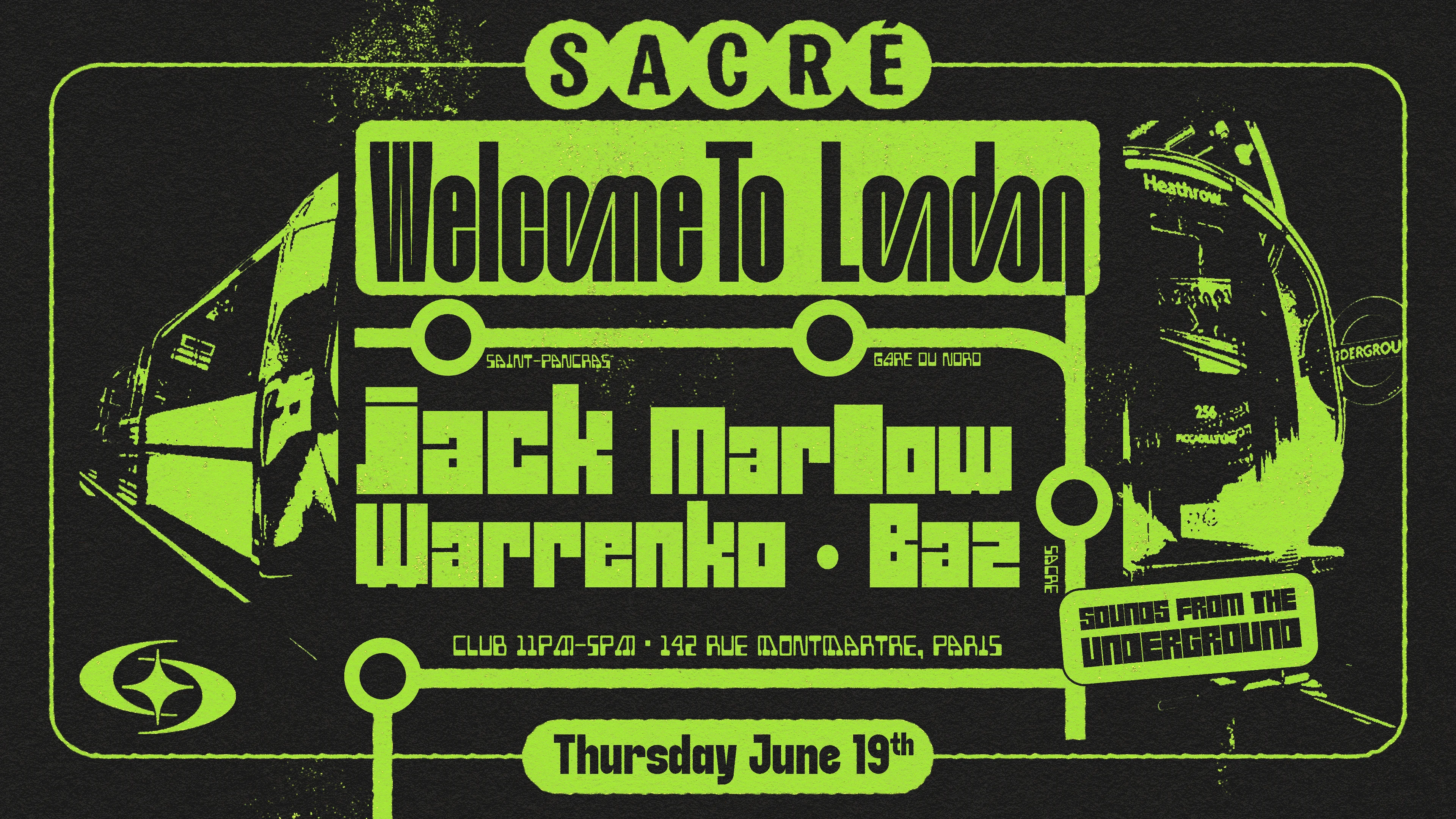 Sacré Présente : Welcome To London With Jack Marlow