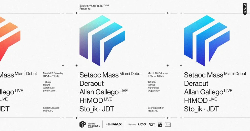 Twp: Setaoc Mass Miami Music Week 2022