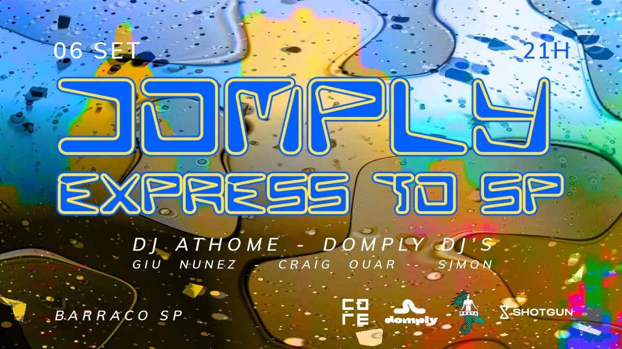 Domply Express Sao Paulo C/ Dj Athome