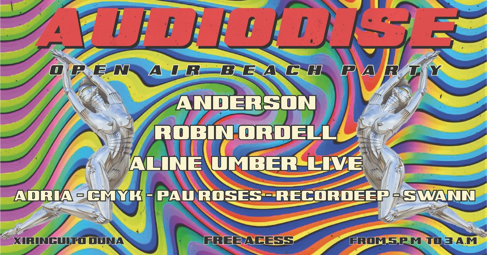 Audiodise Free Access Open Air Beach Party