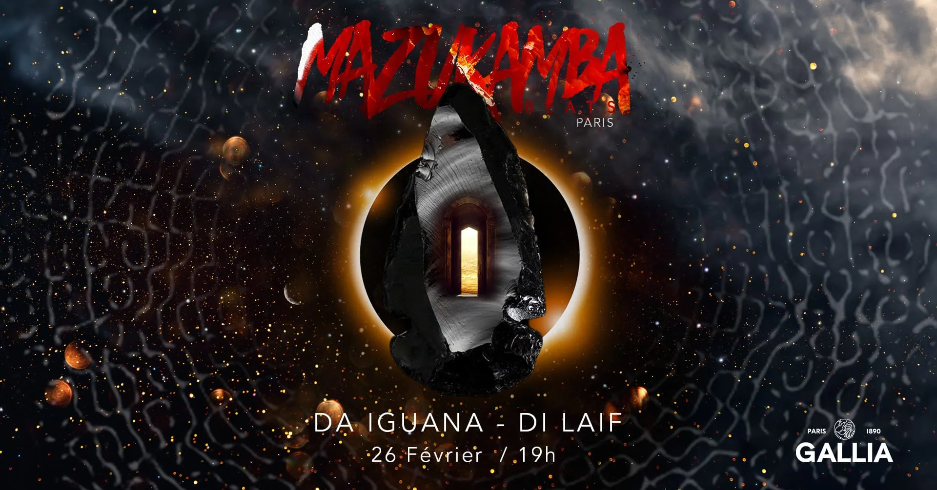 Mazukamba X Gallia : Da Iguana, DI Laif
