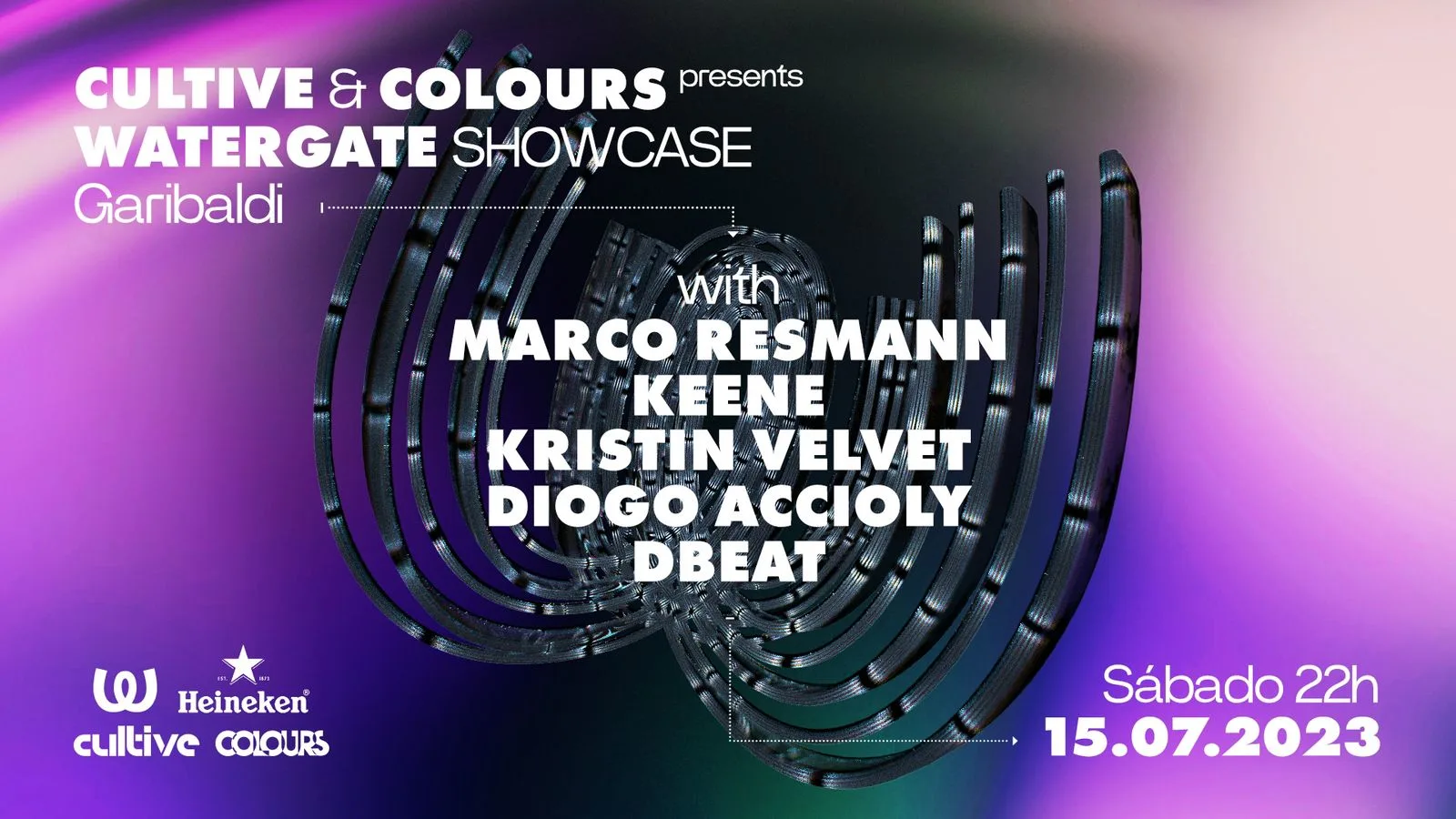 Cultive E Colours Apresentam: Watergate Showcase 15/07