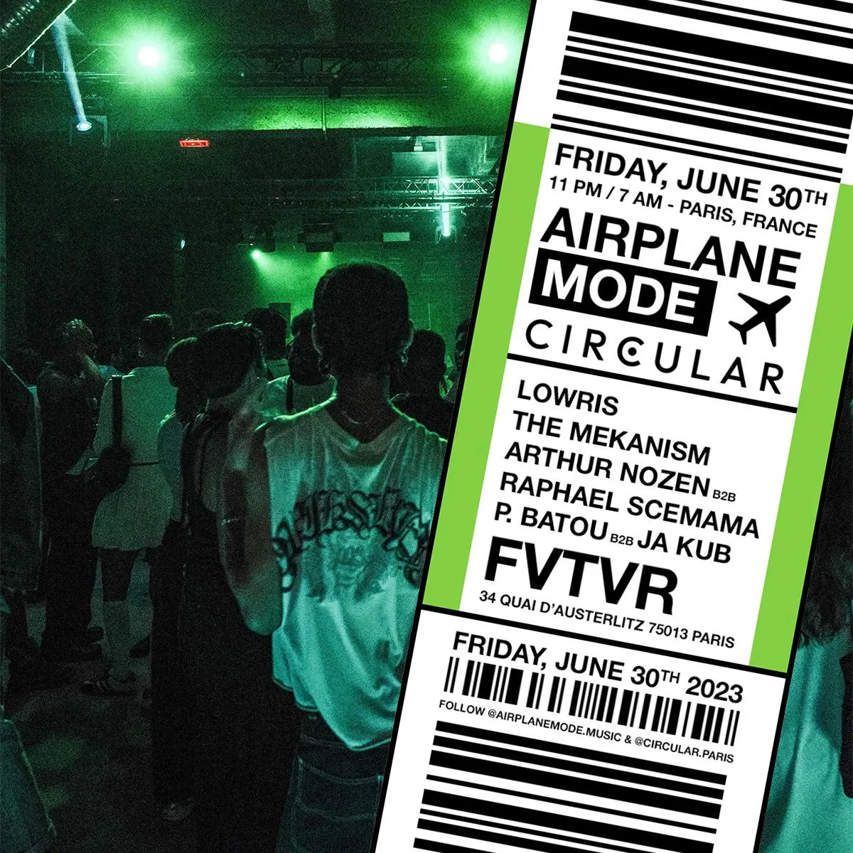 Airplane Mode X Circular : Lowris, The Mekanism & More