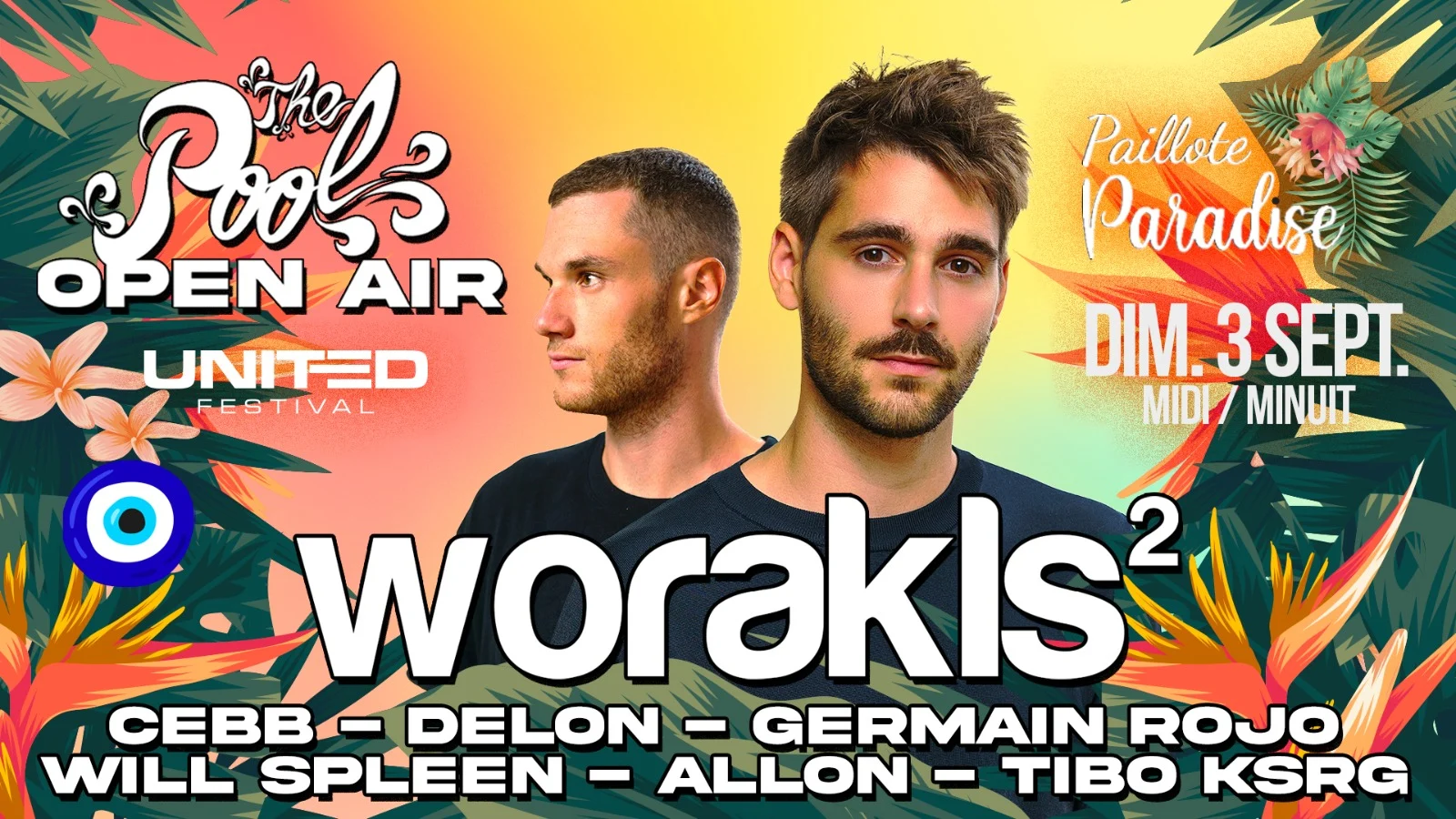 The Pool Open Air : Worakls