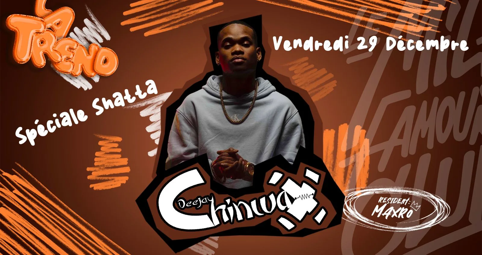 Ven 29 Déc - Dj Chinwax - Milk Club