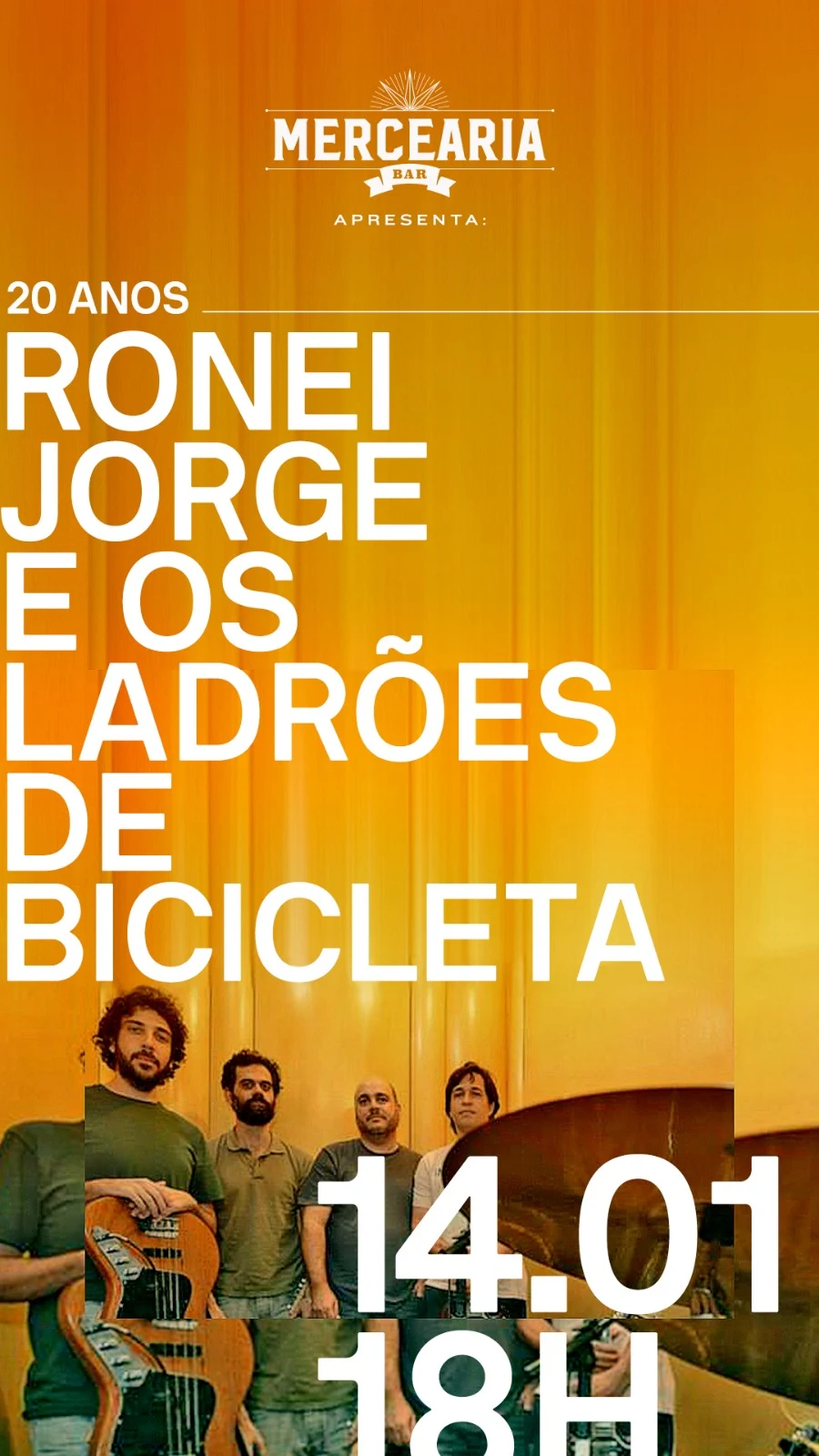 Ronei Jorge E Os Ladrões De Bicicleta - 20 Anos