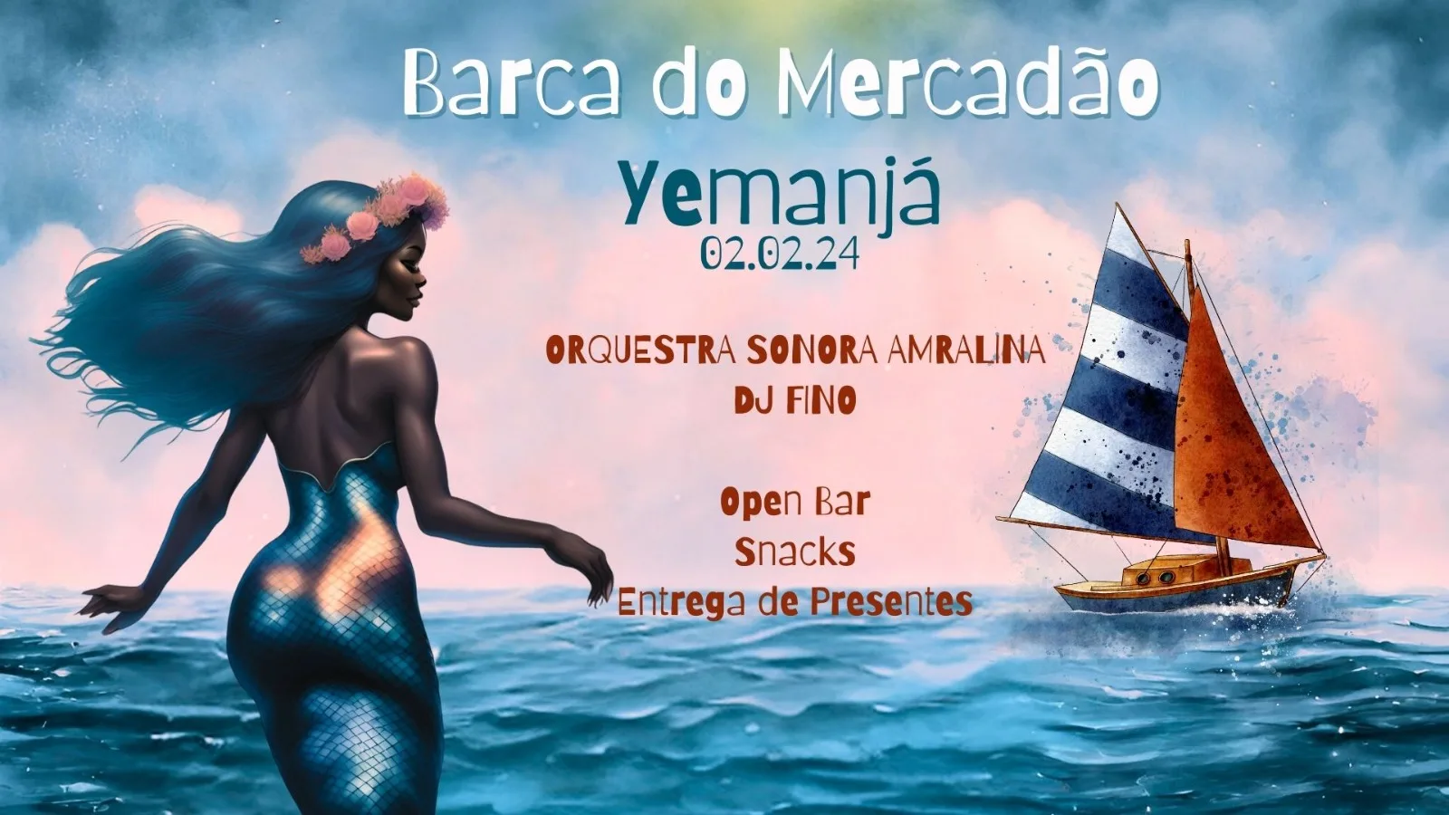 Barca Do Mercadão Na Festa De Iemanjá 2024