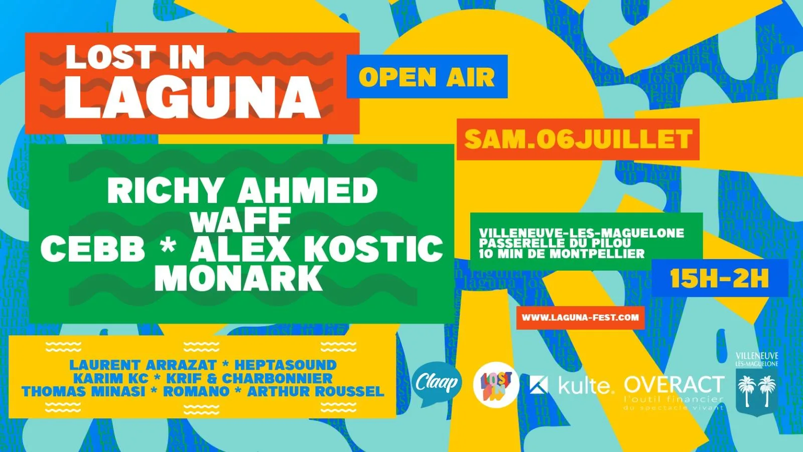 Lost In Laguna : Richy Ahmed, Waff, Cebb ... + 10 Djs