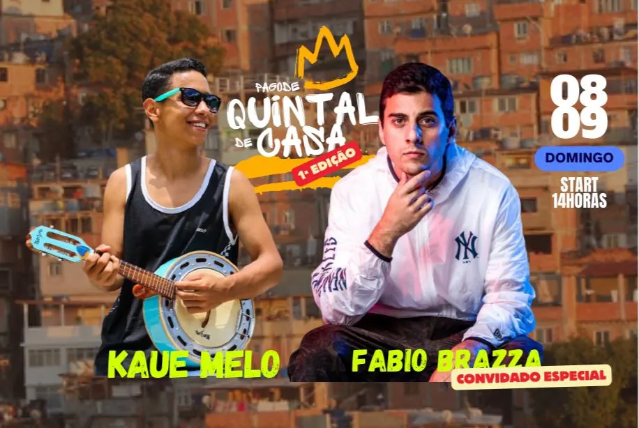 Pagode Quintal De Casa - Kaue Melo Convida Fabio Brazza #001