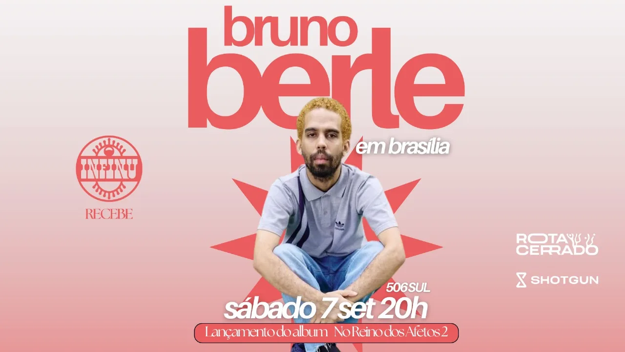 Bruno Berlê Em Brasília: Lançamento "No Reino Dos Afetos 2"