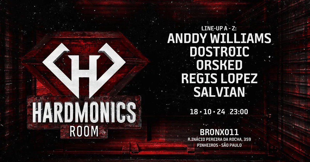 Hardmonics Room- 18/10