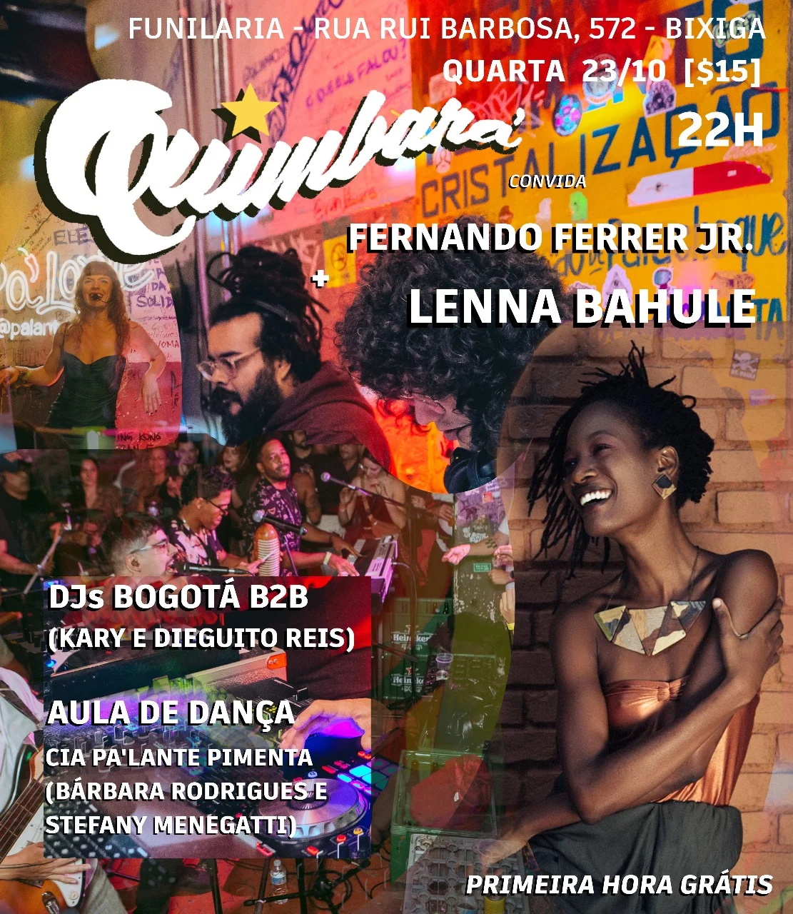 Quimbará - Quarta Latina Com Lenna Bahule E Fernando Ferrer!