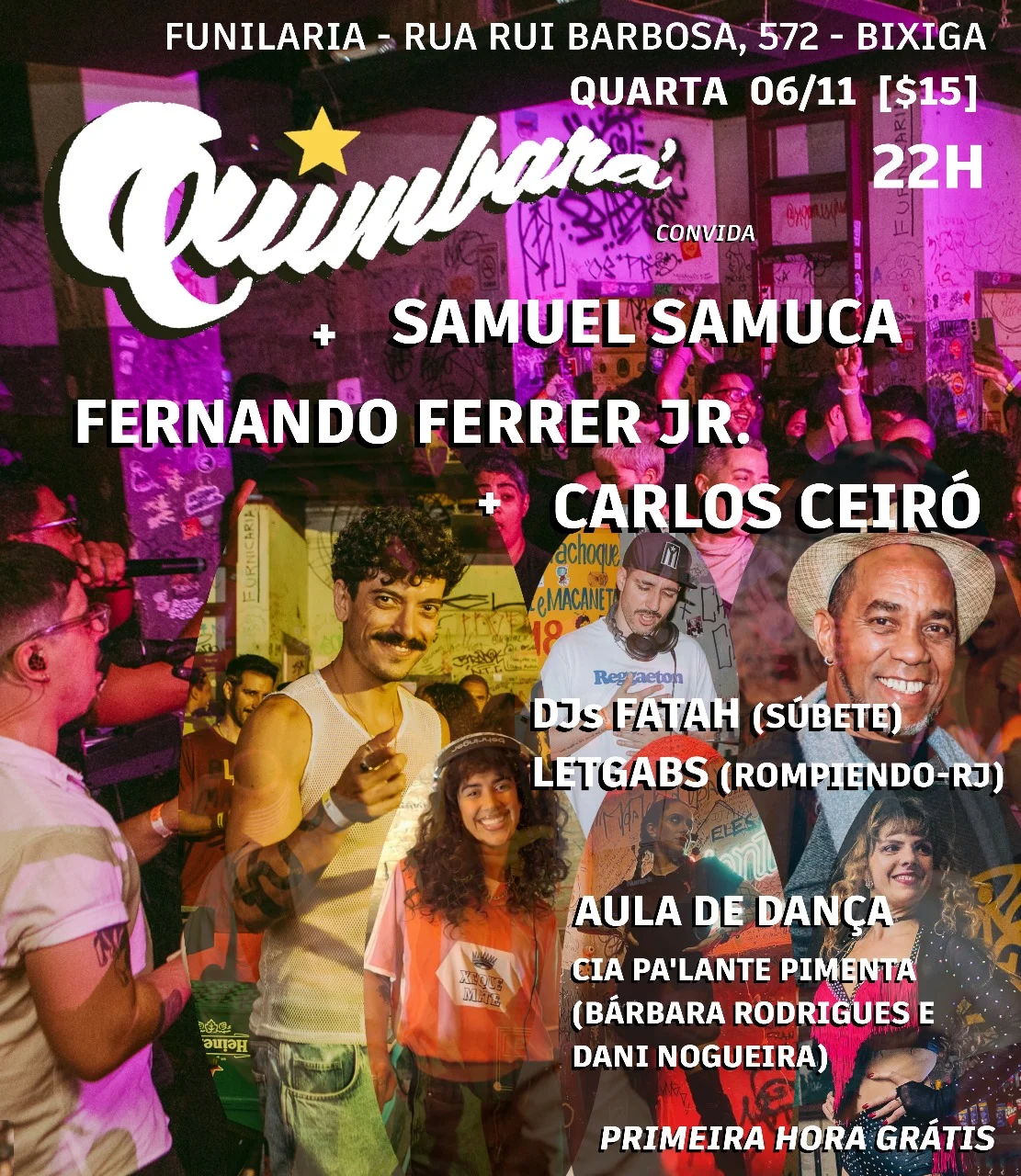 Quimbará Com Samuca, Fernandito & Carlos Ceiro Na Funilaria!
