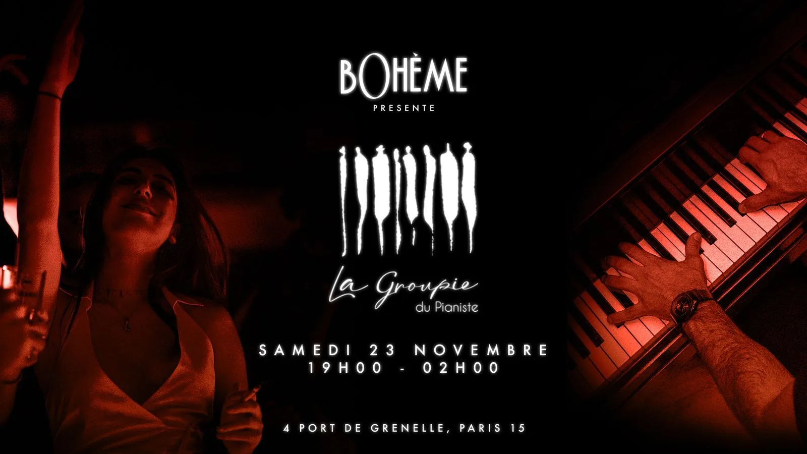 Boheme X La Groupie Du Pianiste Invitent Clément Massy