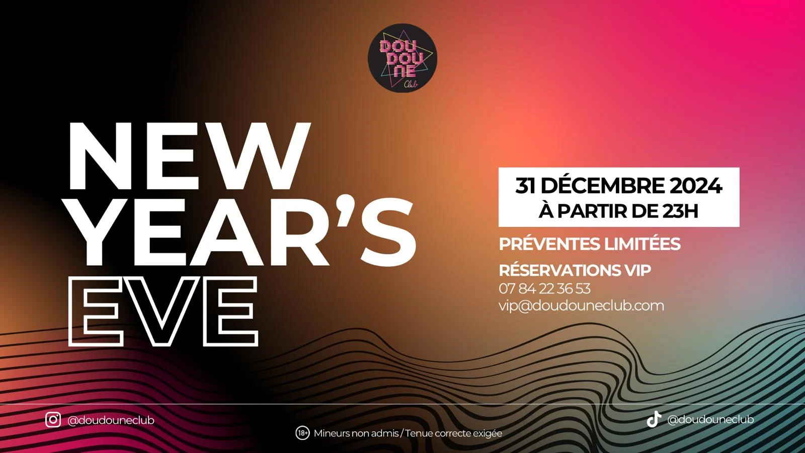 Doudoune New Year's Eve