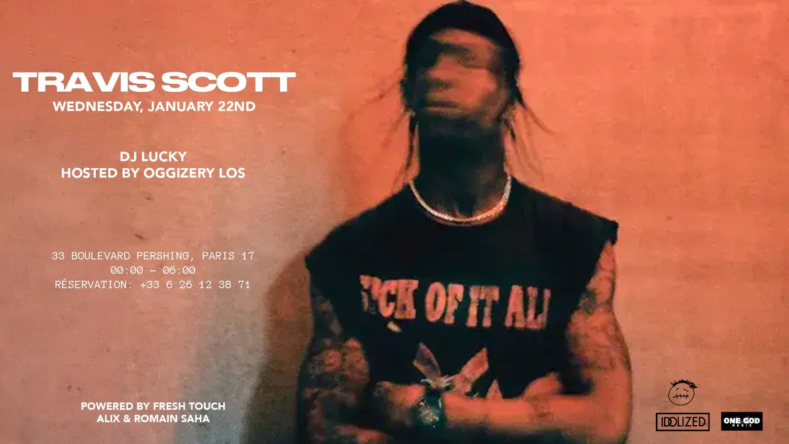 Travis Scott @ Freshtouch I Wed. Jan. 22nd