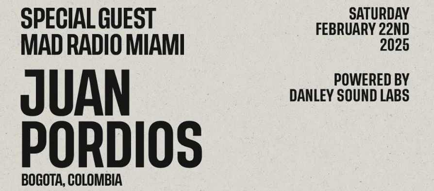 Juan Pordios At Mad Radio