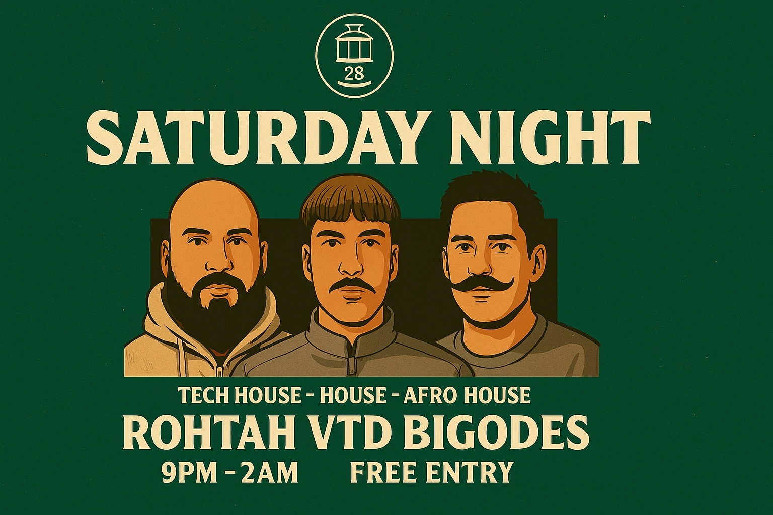 Saturday Night @ 28 (Free Entry)