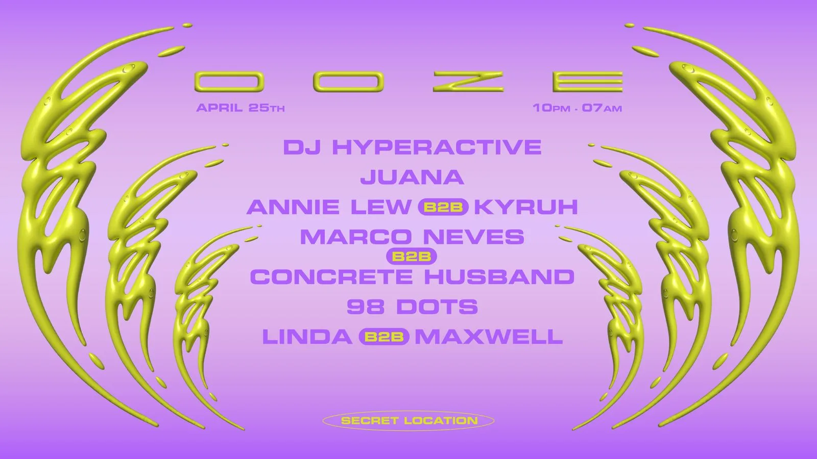 Ooze: Dj Hyperactive / Juana