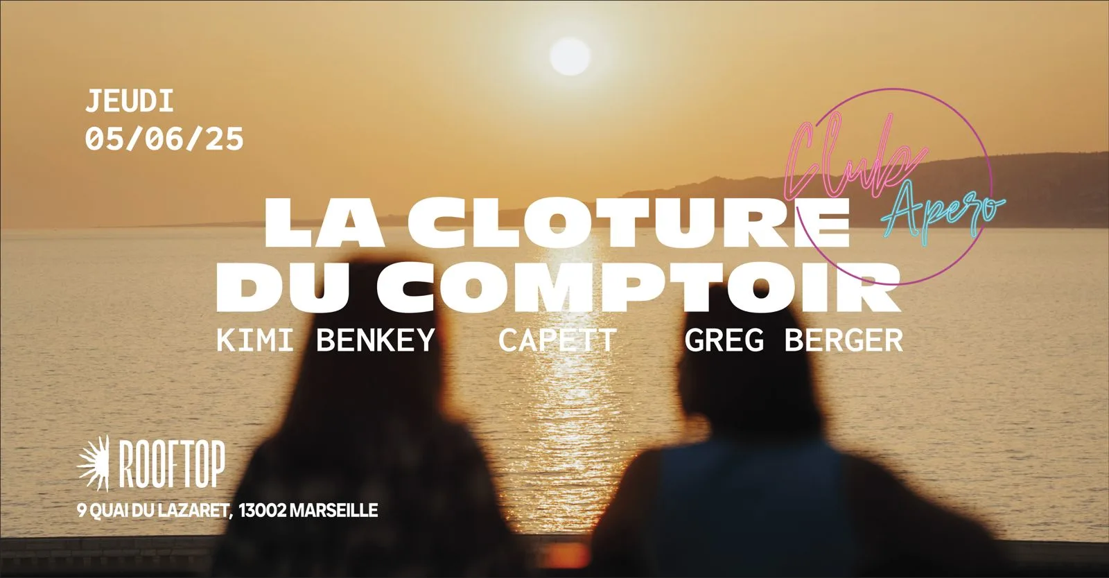 Le Rooftop X La Cloture Du Comptoir 05.06