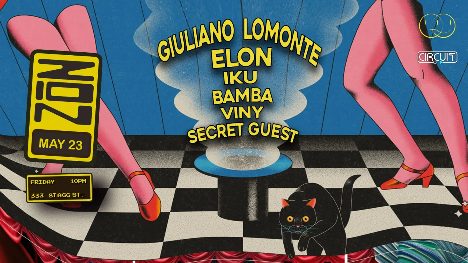 Circuit X Eu : Minimal Grooves W/ Giuliano Lomonte - Nyc