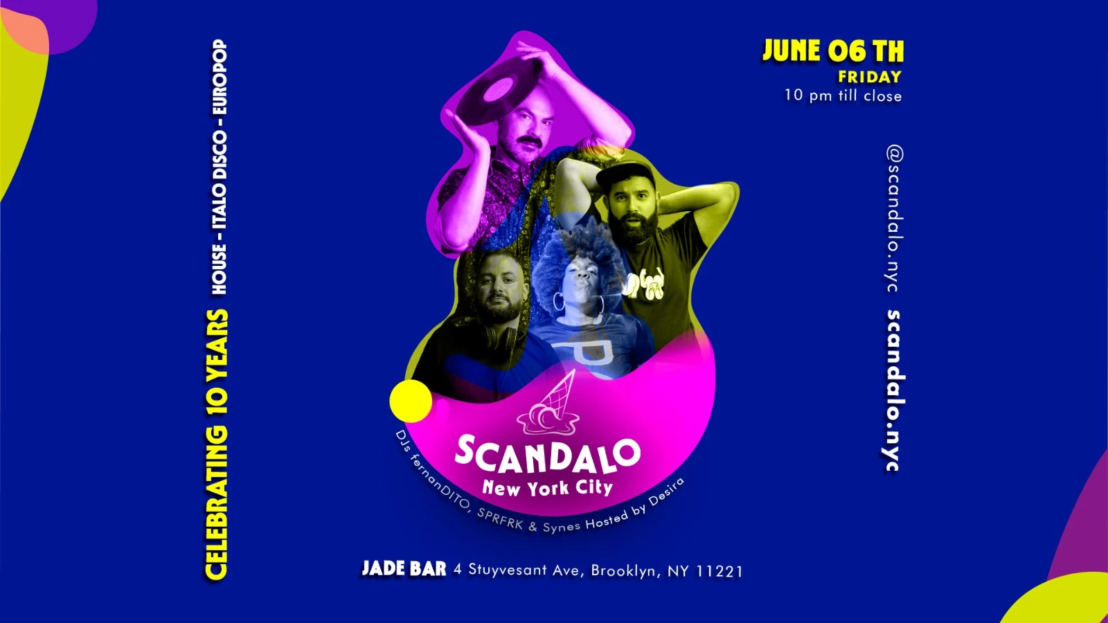 Scandalo @ Jade Bar