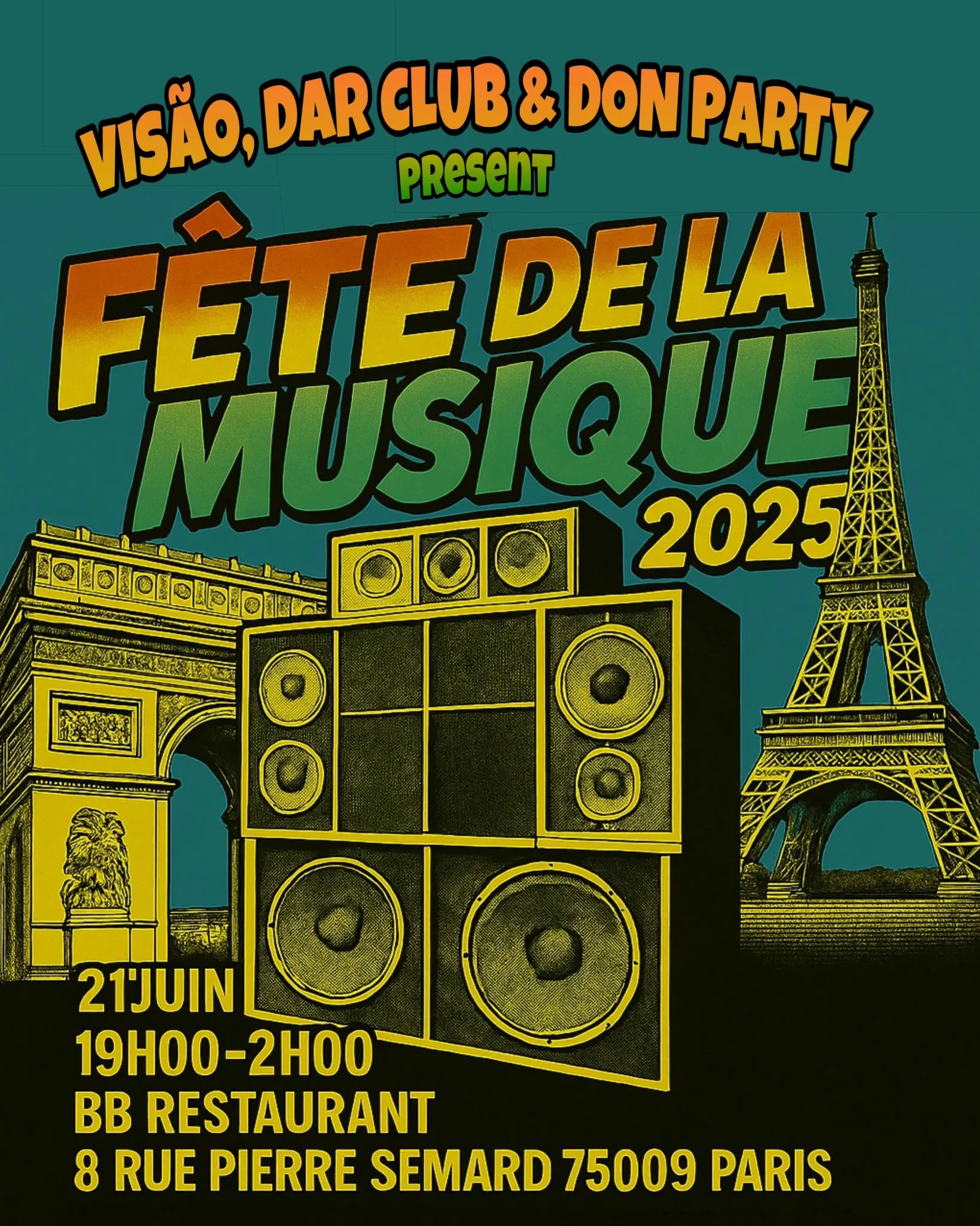 Fête De La Musique 2025 - Visao, Dar Club & Don Party