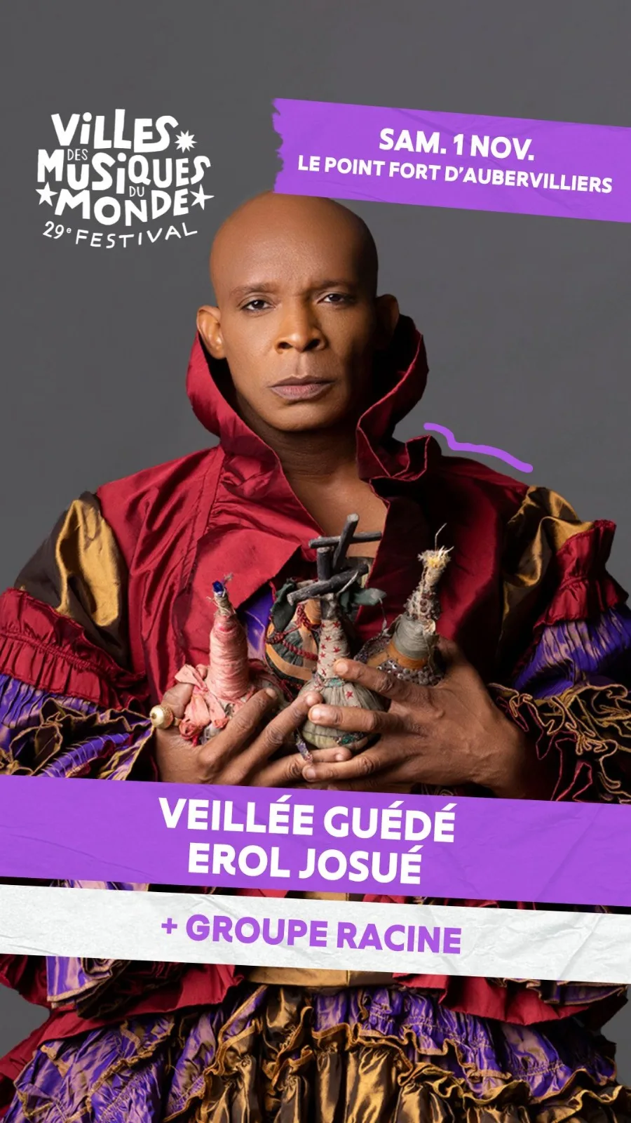 Veillée Guédé : Erol Josué · Groupe Racine