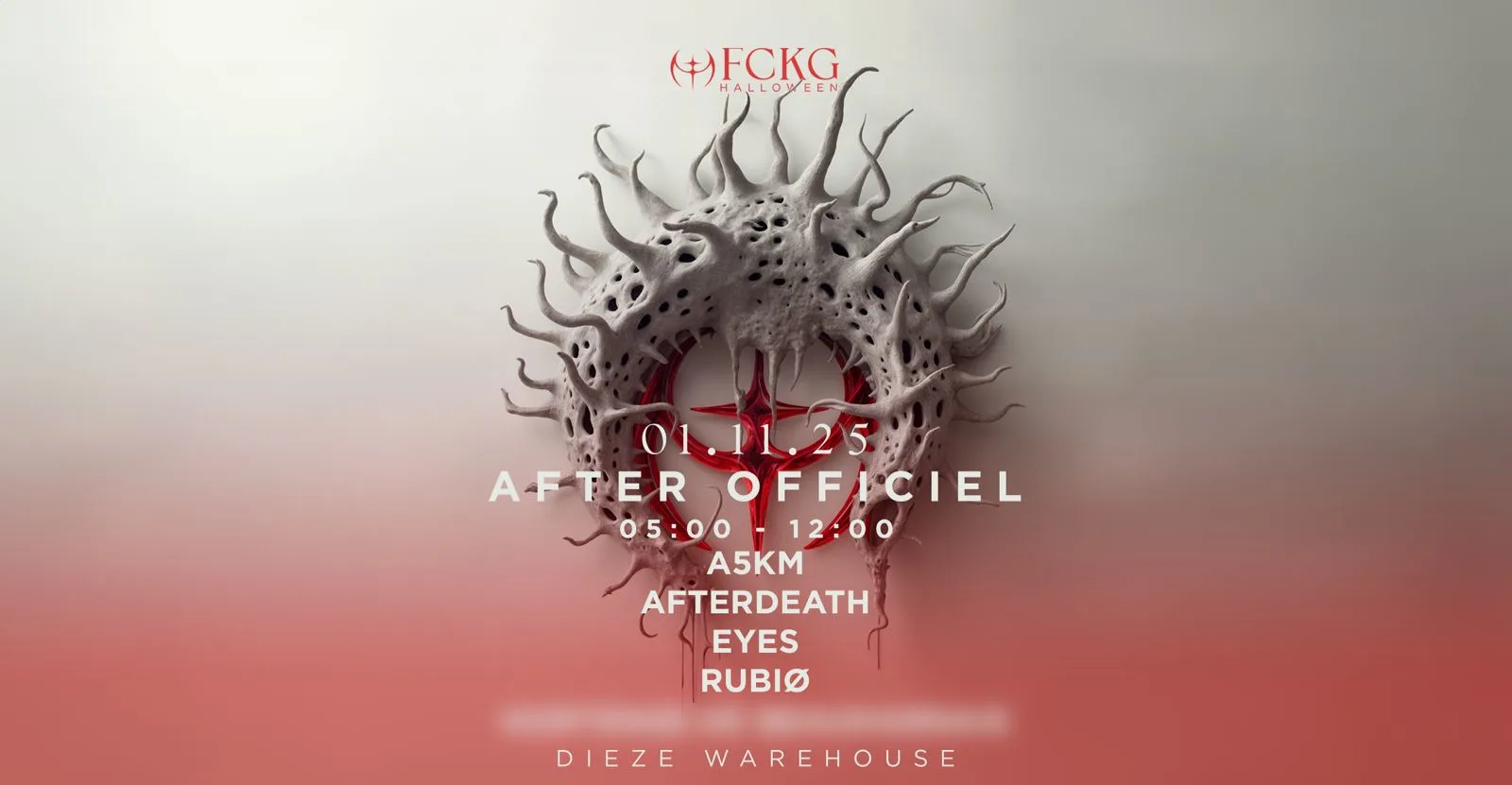 After Fckg Halloween - Dieze Warehouse