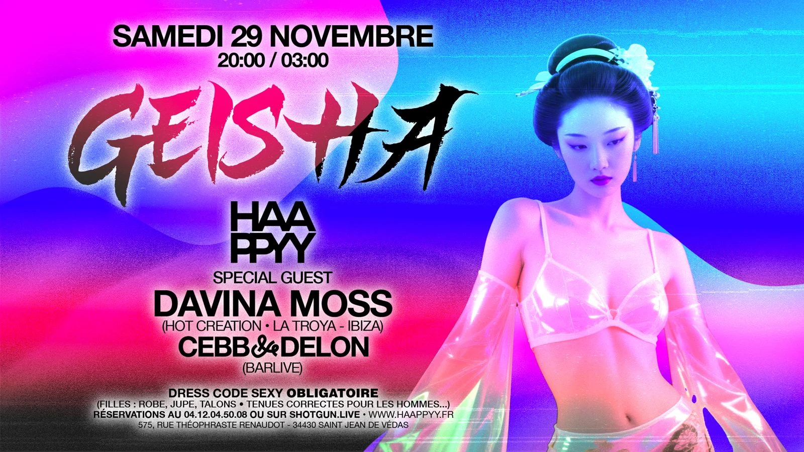 Geisha Au Haappyy