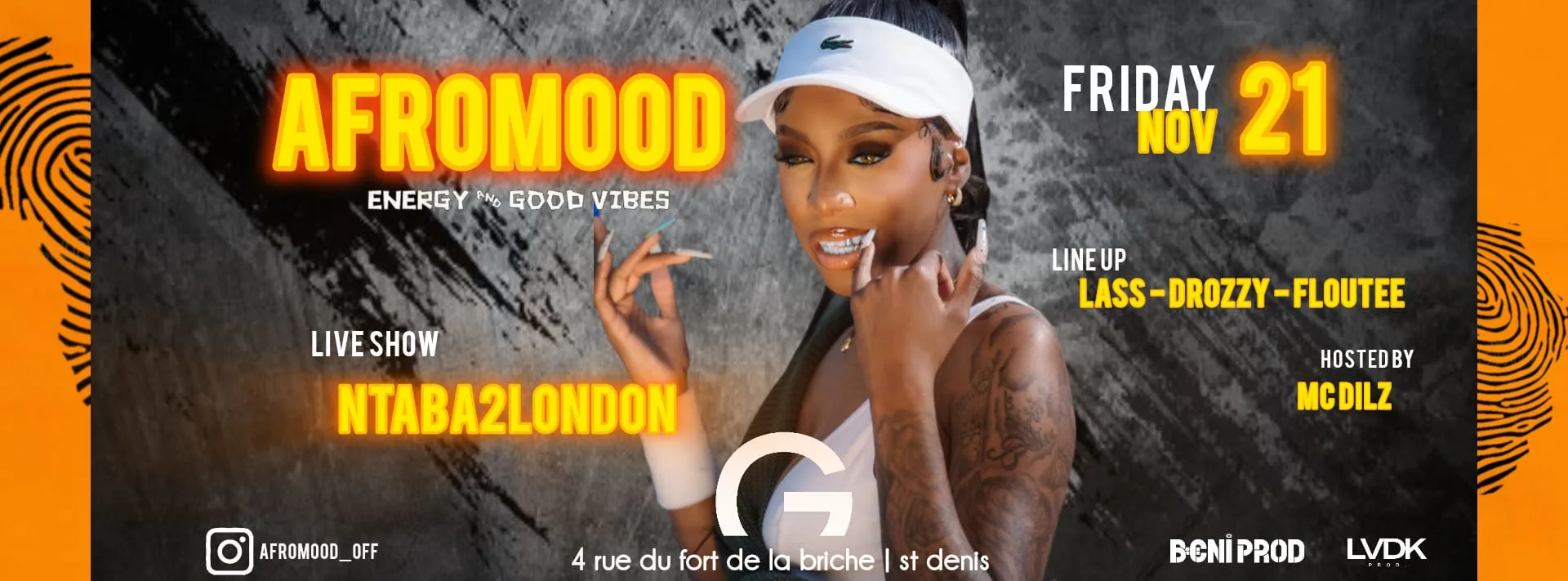 Afromood - Friday 21 November - G Club