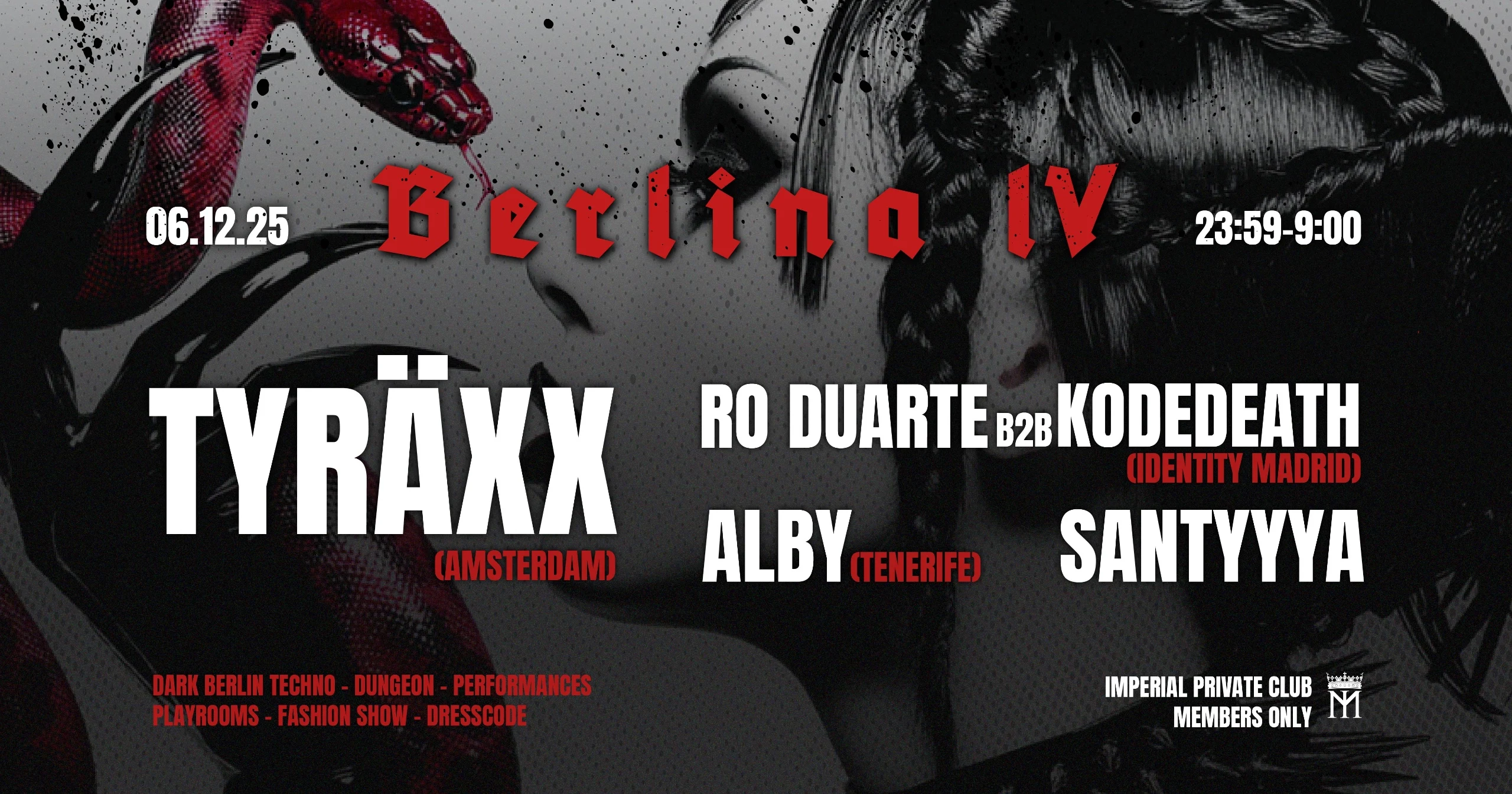 Berlina IV - We Are Kinky Barcelona