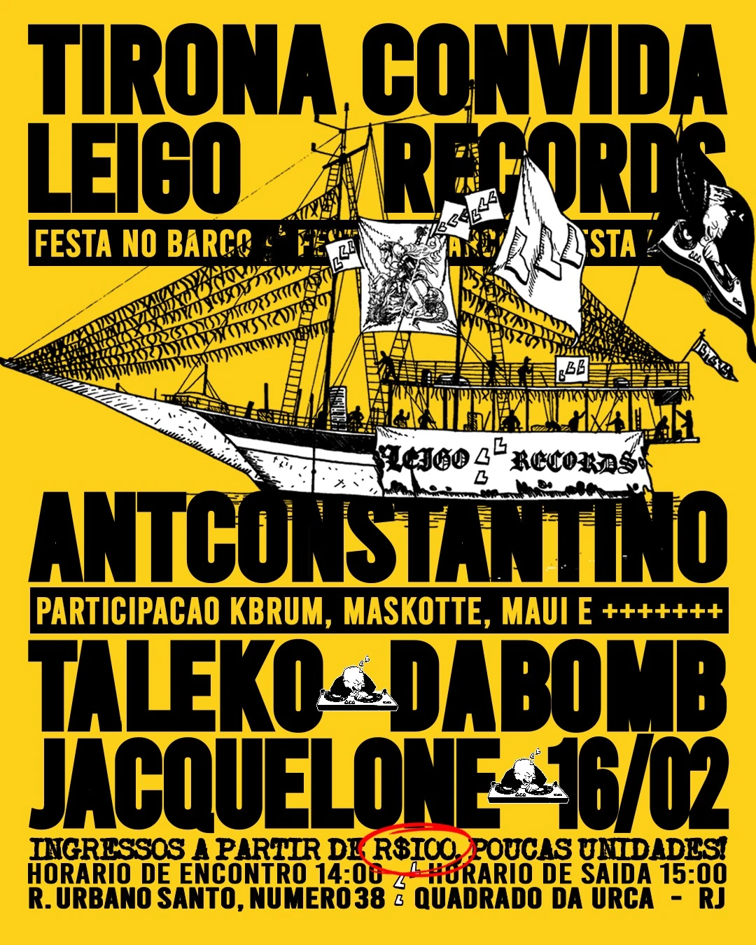 Tirona Boat Convida Leigo Records