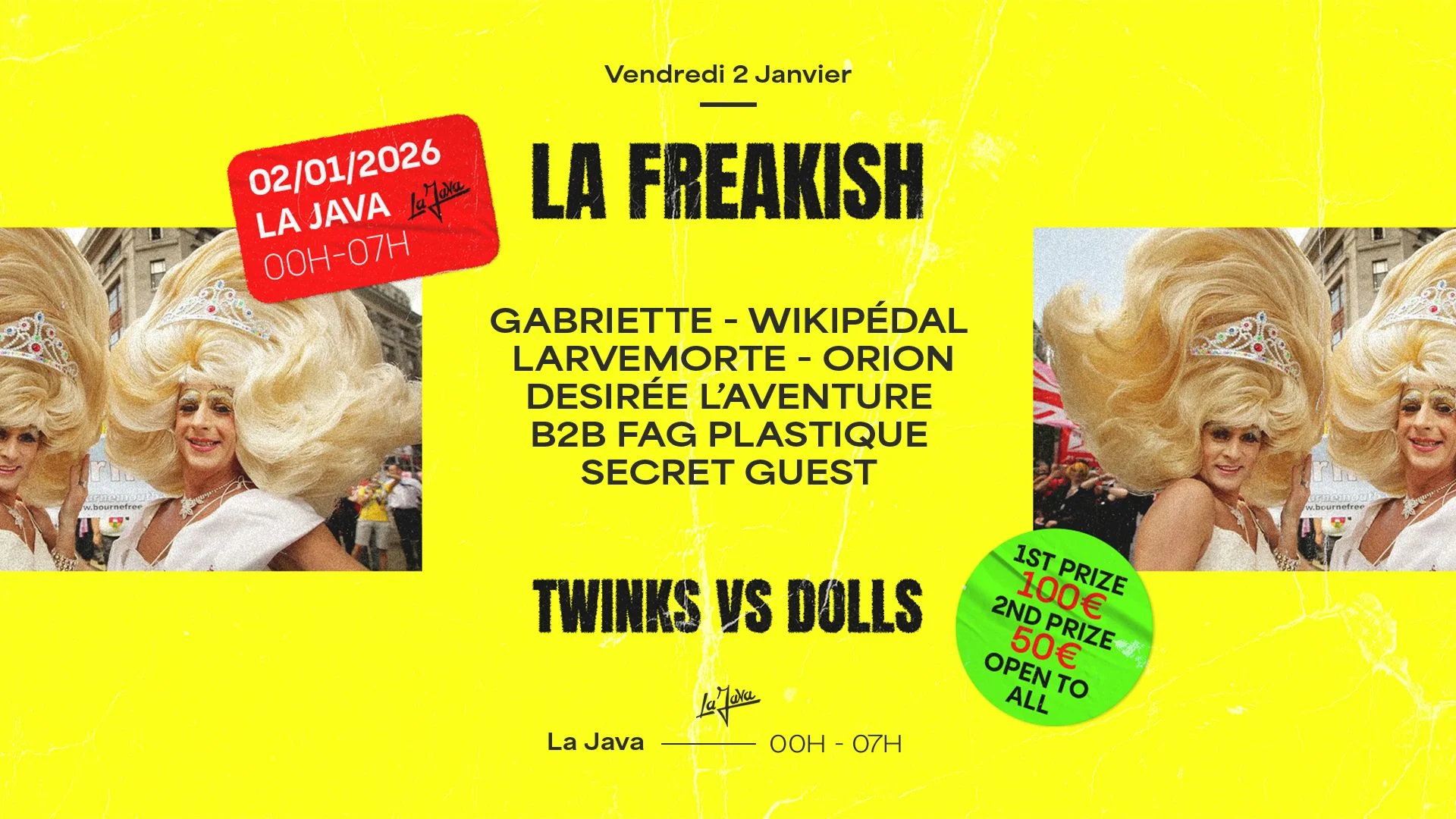 La Freakish : Twinks Vs Dolls