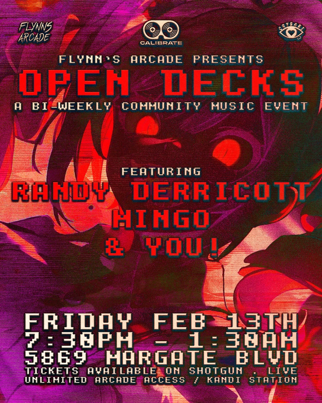 Friday The 13th Open Decks | Bi-Weekly Edm Nights @ Flynn's