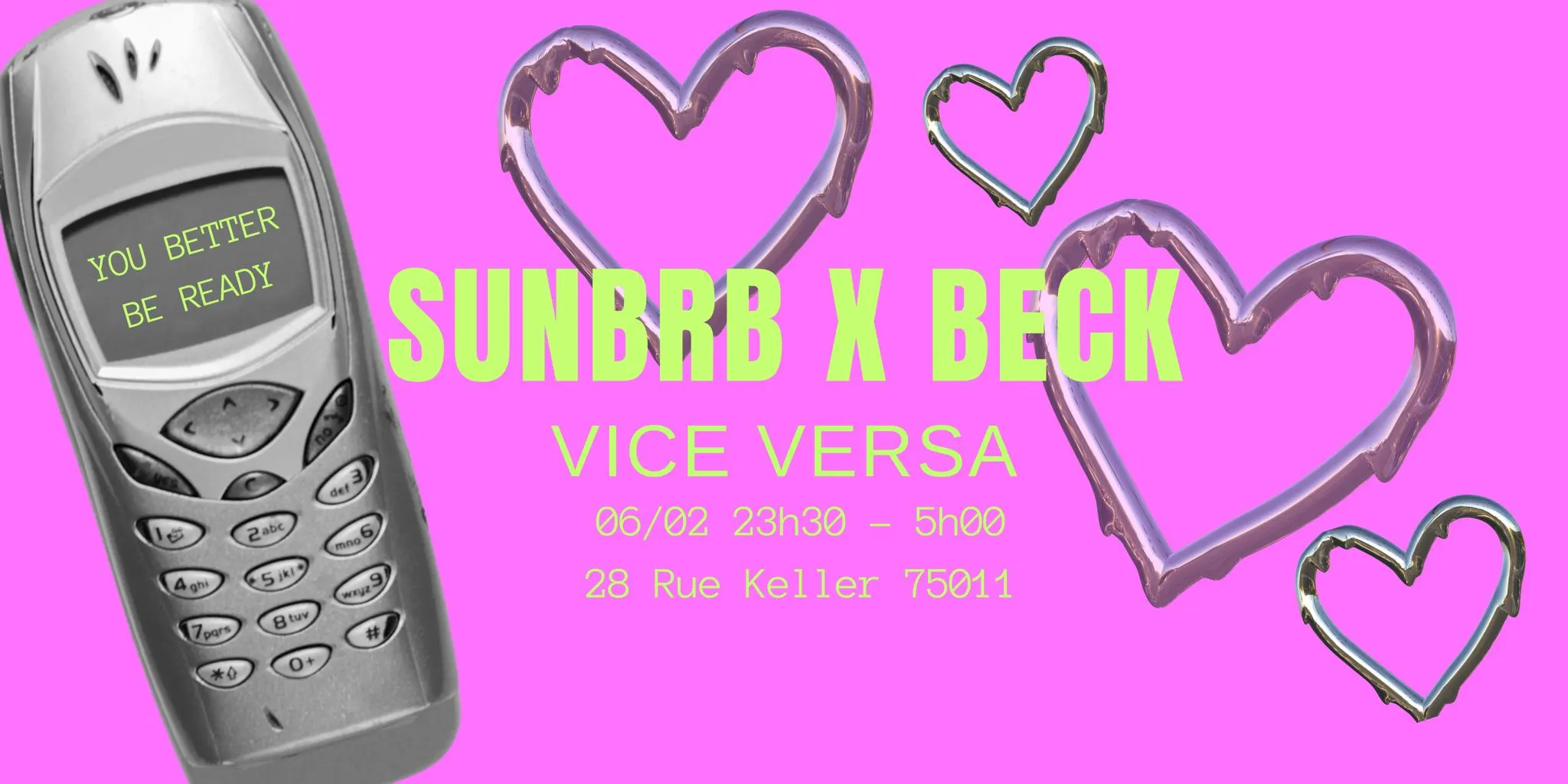All Night Long : Sunbrb X Beck