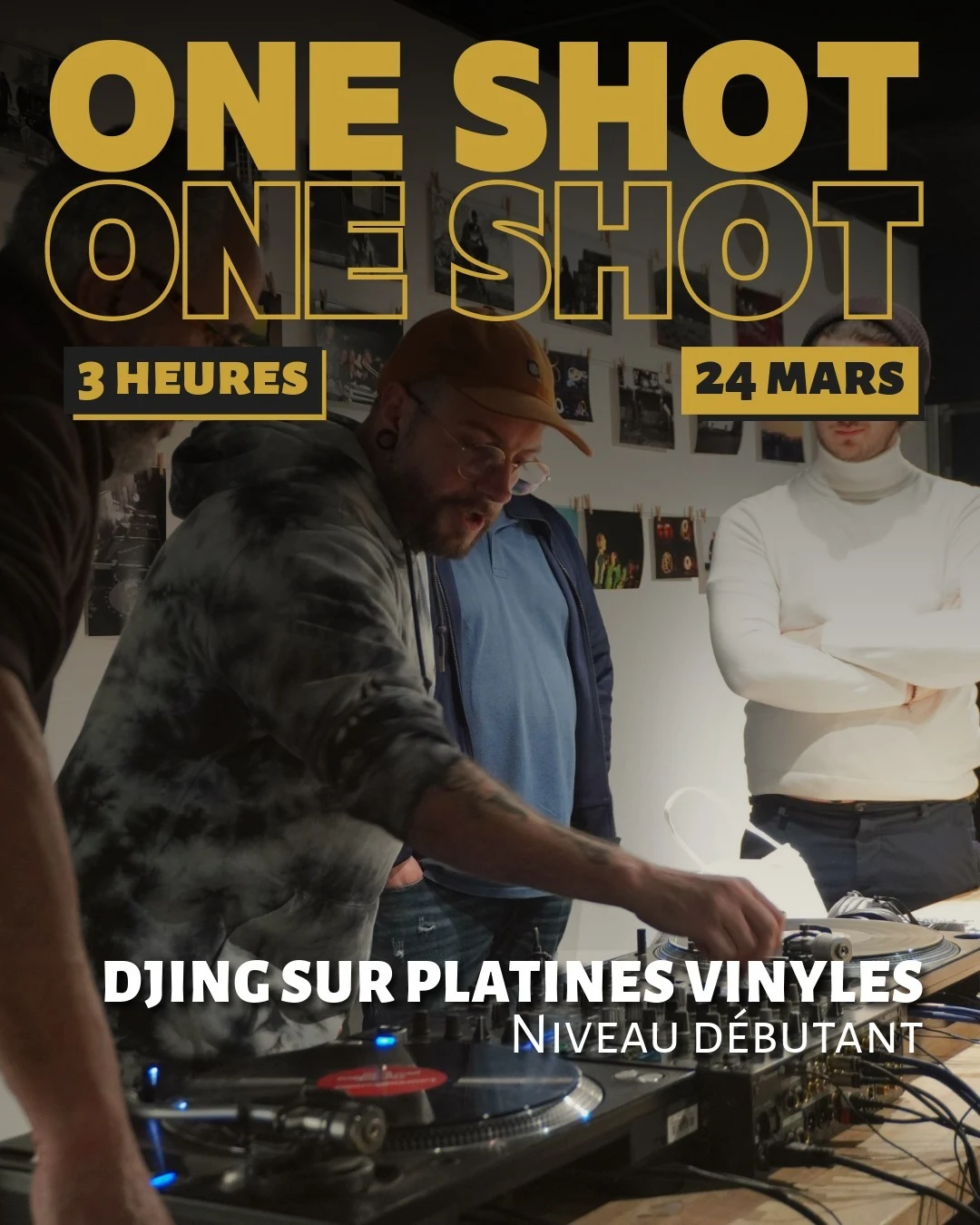 Cours "One-Shot" : Bases Du Djing Sur Platines Vinyles